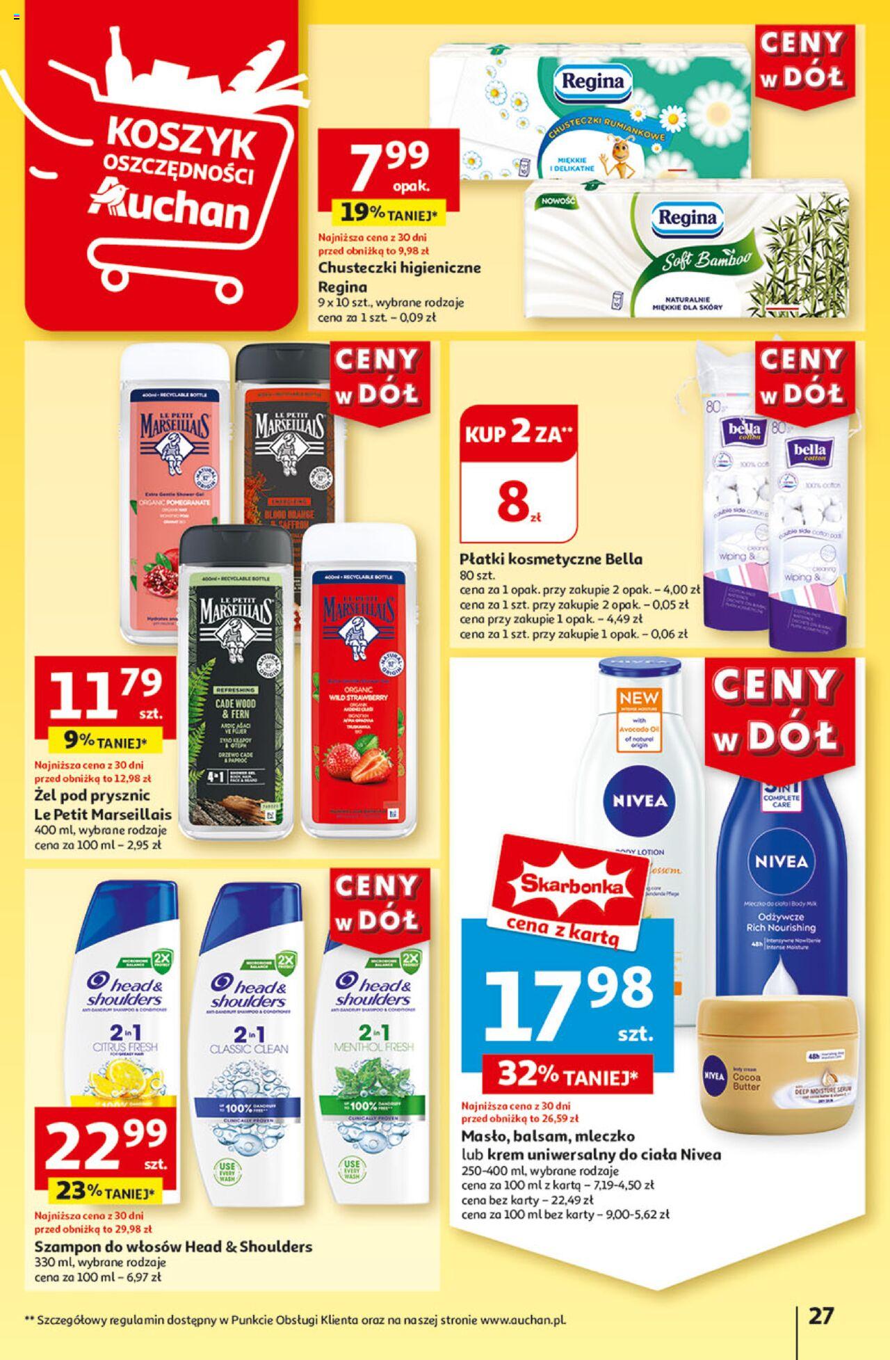 Auchan Ceny w dół Hipermarket Gazetka ważna od 18.07.2024 do 24.07.2024 strona 28