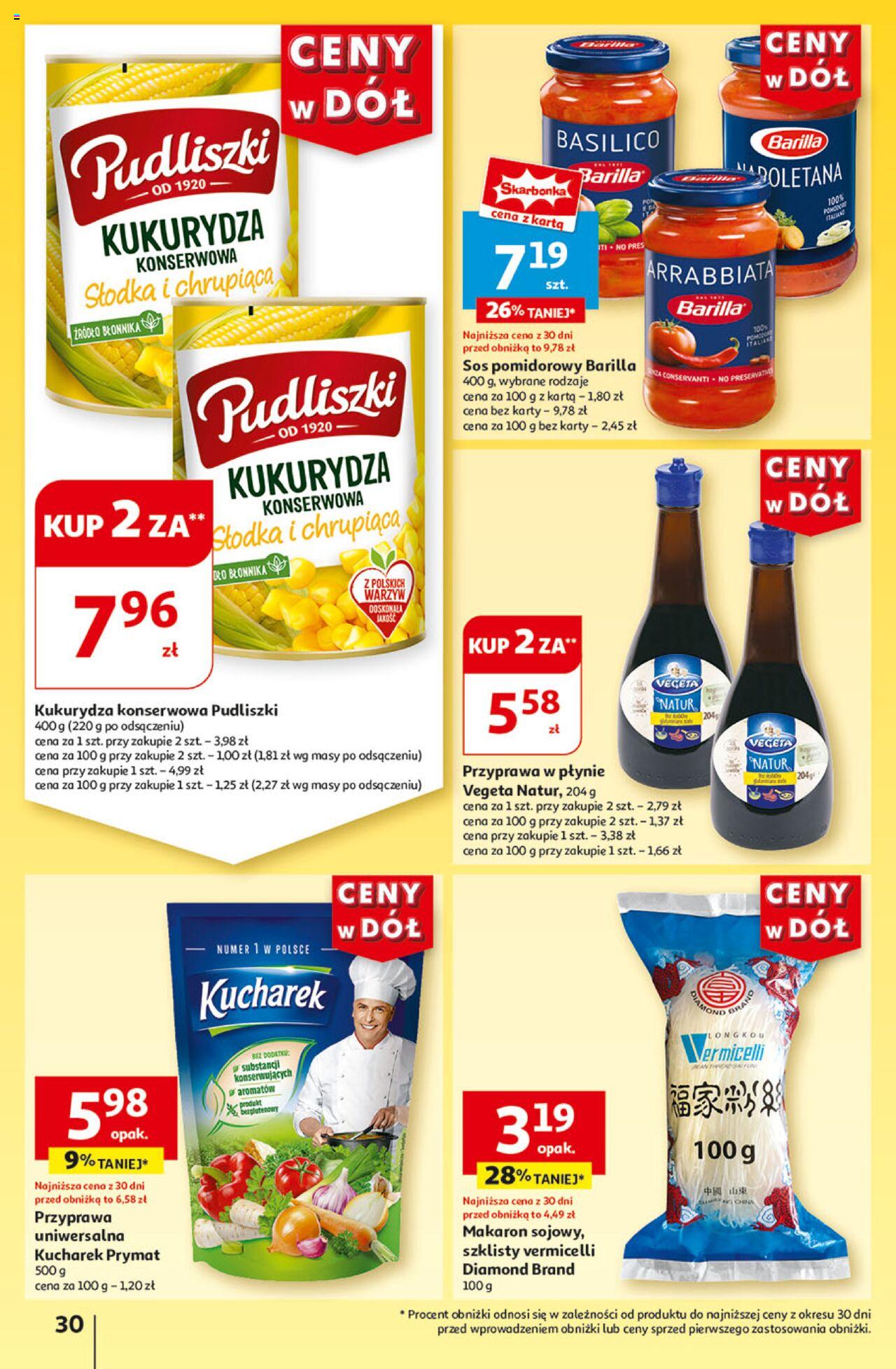 Auchan Ceny w dół Hipermarket Gazetka ważna od 18.07.2024 do 24.07.2024 strona 31