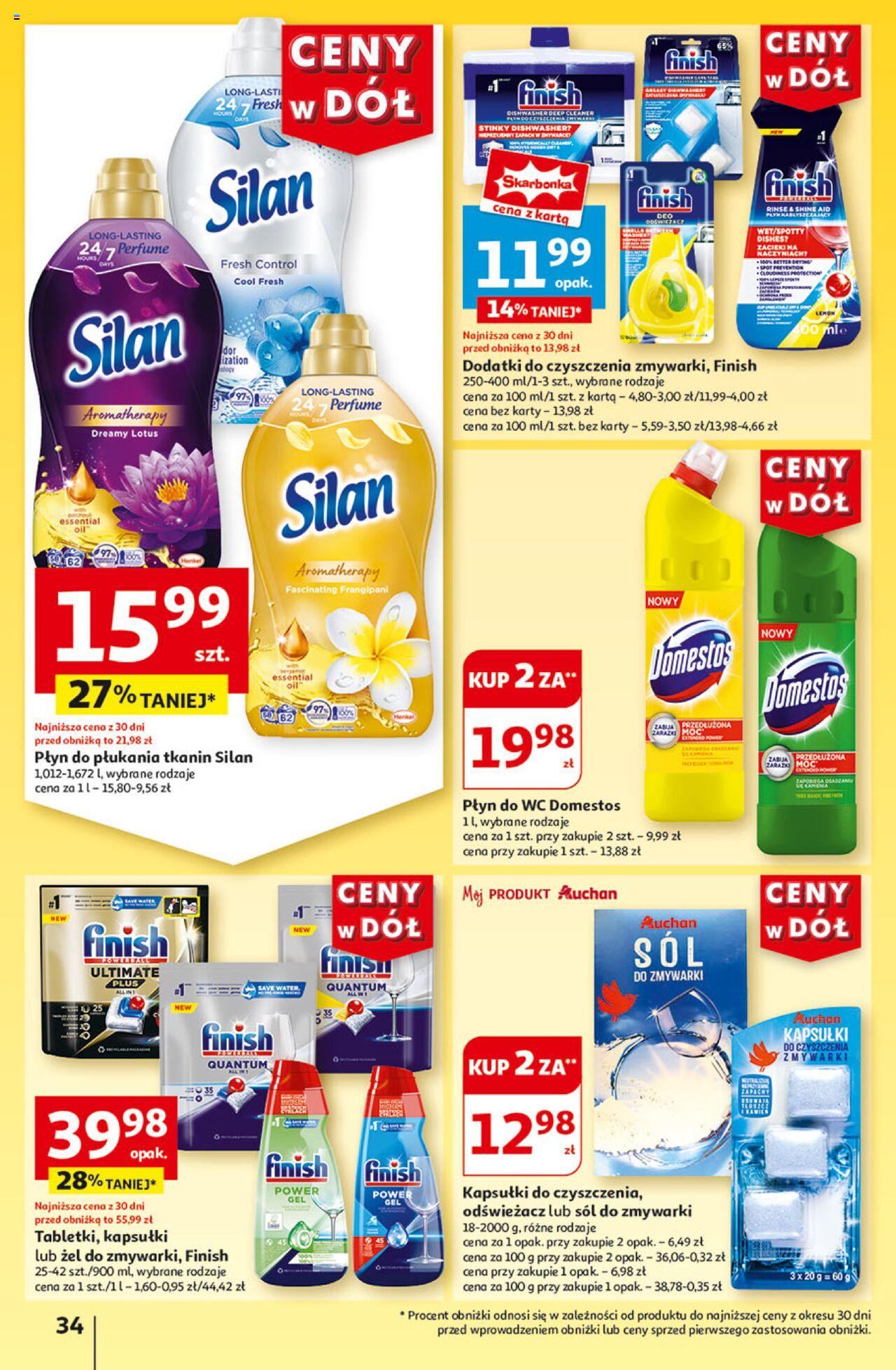 Auchan Ceny w dół Hipermarket Gazetka ważna od 18.07.2024 do 24.07.2024 strona 35