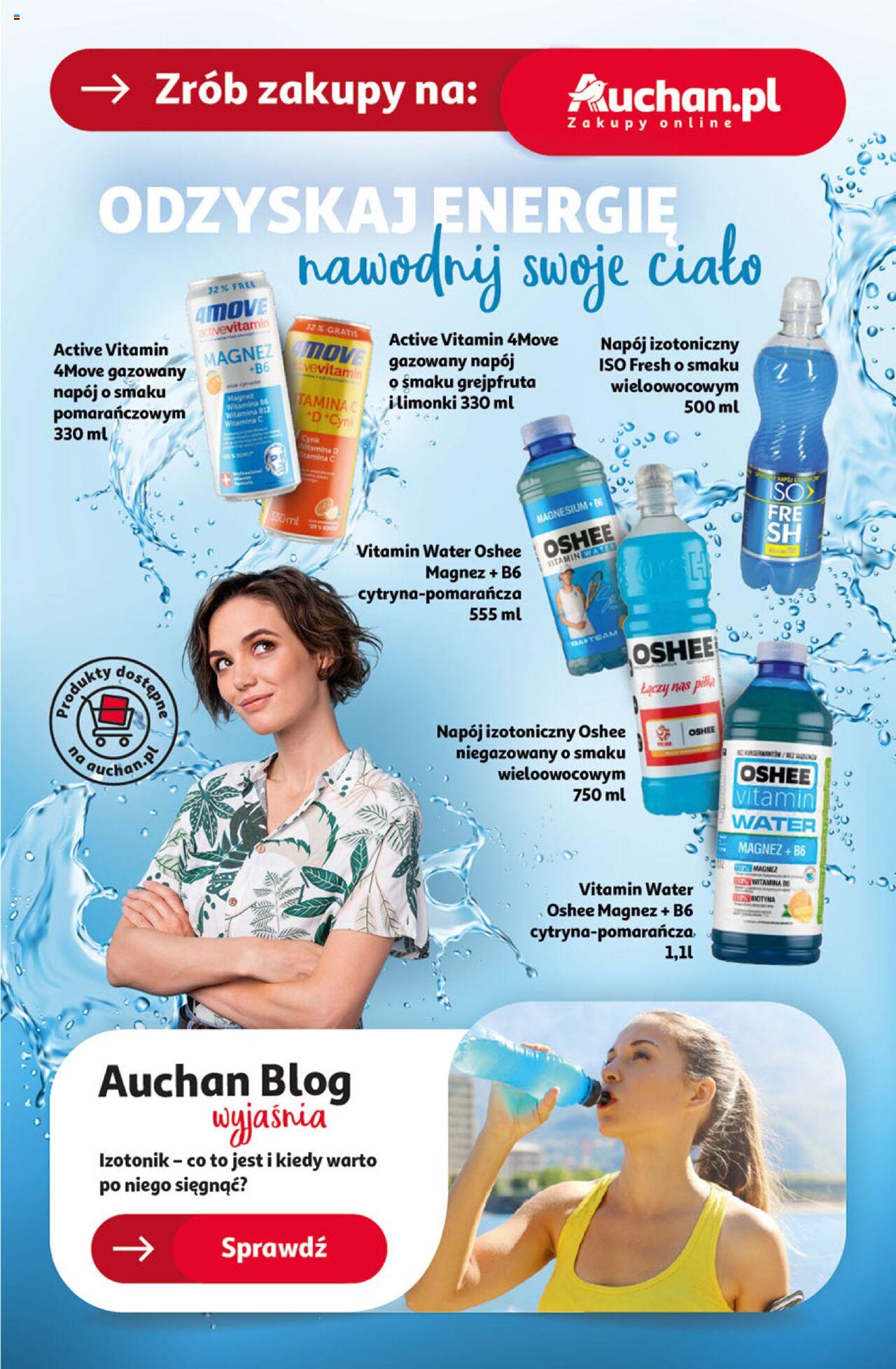 Auchan Ceny w dół Hipermarket Gazetka ważna od 18.07.2024 do 24.07.2024 strona 37