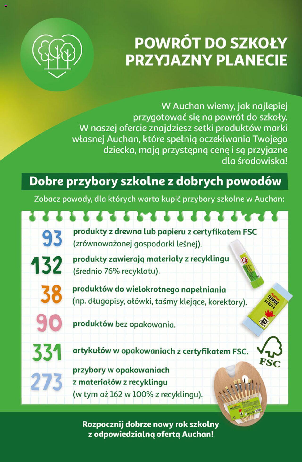 Auchan Ceny w dół Hipermarket Gazetka ważna od 18.07.2024 do 24.07.2024 strona 41