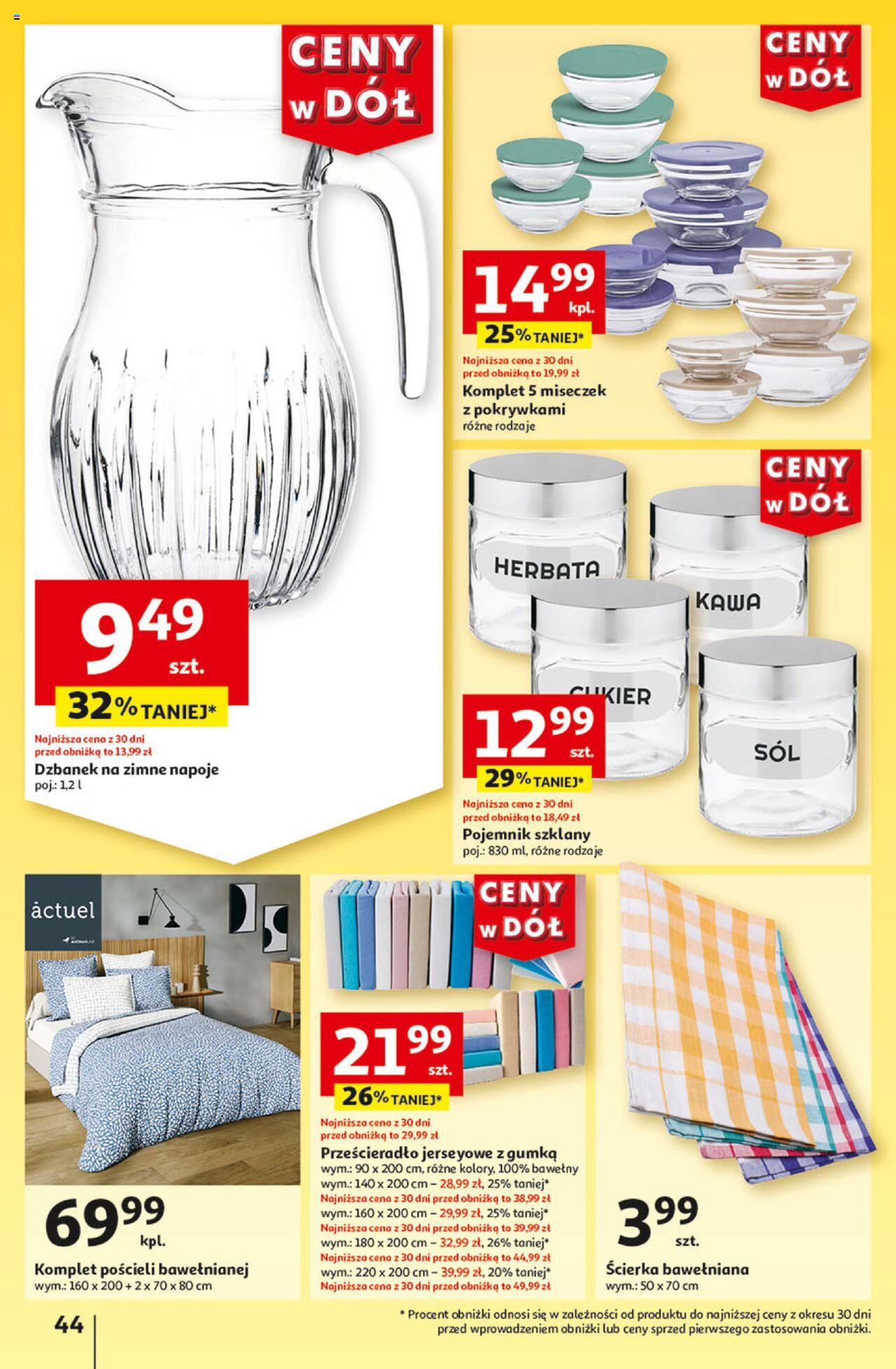 Auchan Ceny w dół Hipermarket Gazetka ważna od 18.07.2024 do 24.07.2024 strona 50
