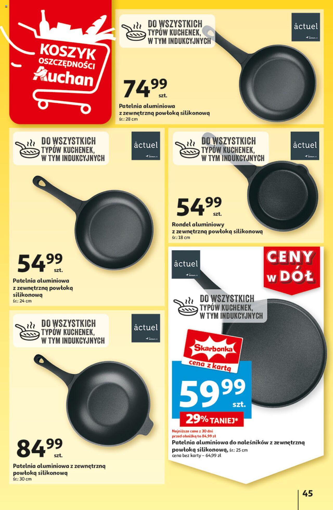 Auchan Ceny w dół Hipermarket Gazetka ważna od 18.07.2024 do 24.07.2024 strona 51
