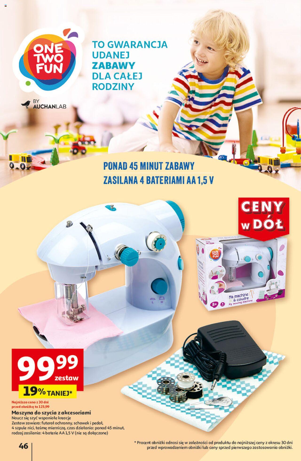 Auchan Ceny w dół Hipermarket Gazetka ważna od 18.07.2024 do 24.07.2024 strona 52