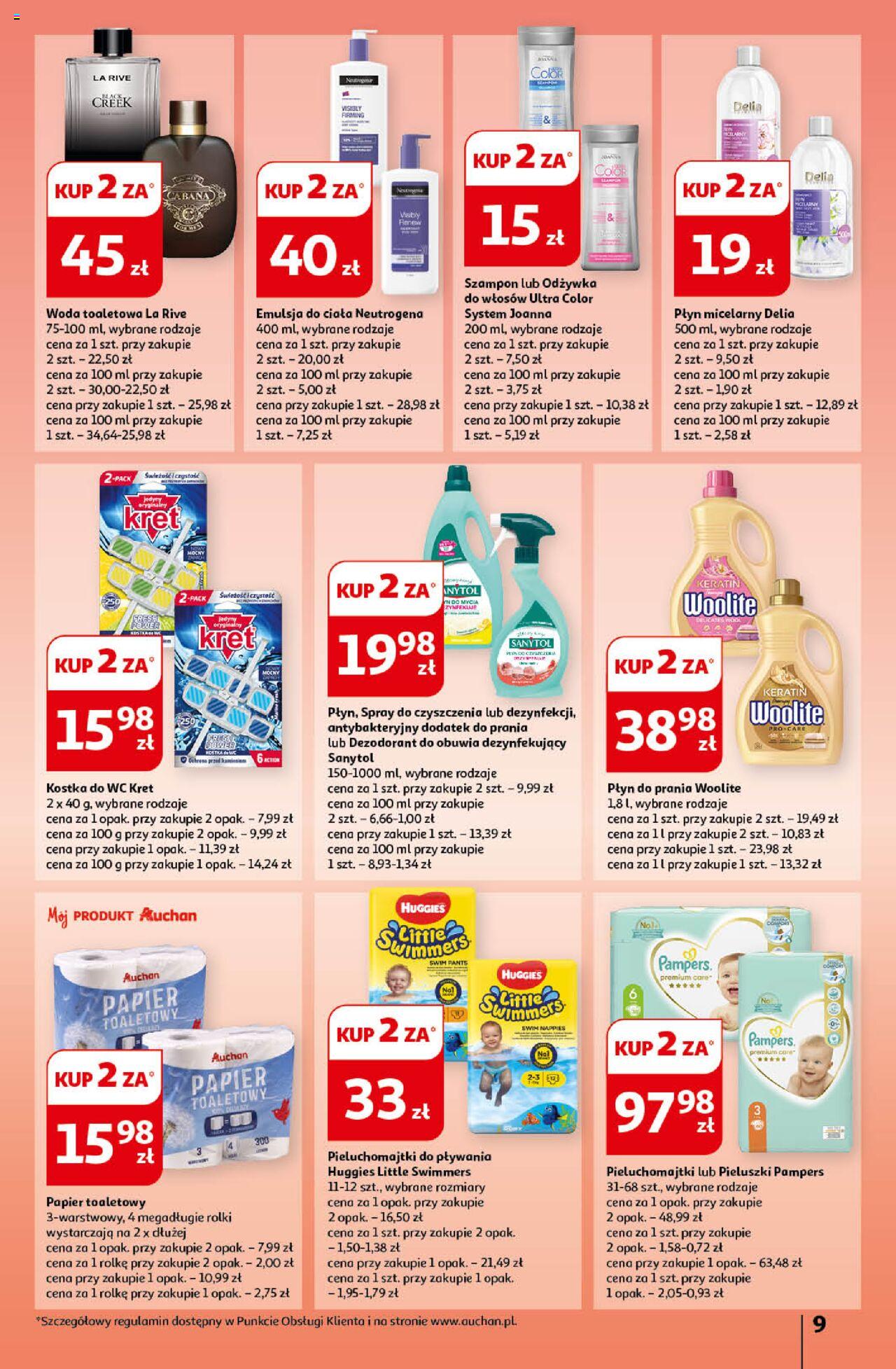 Auchan Ceny w dół Hipermarket Gazetka ważna od 20.06.2024 do 26.06.2024 strona 11