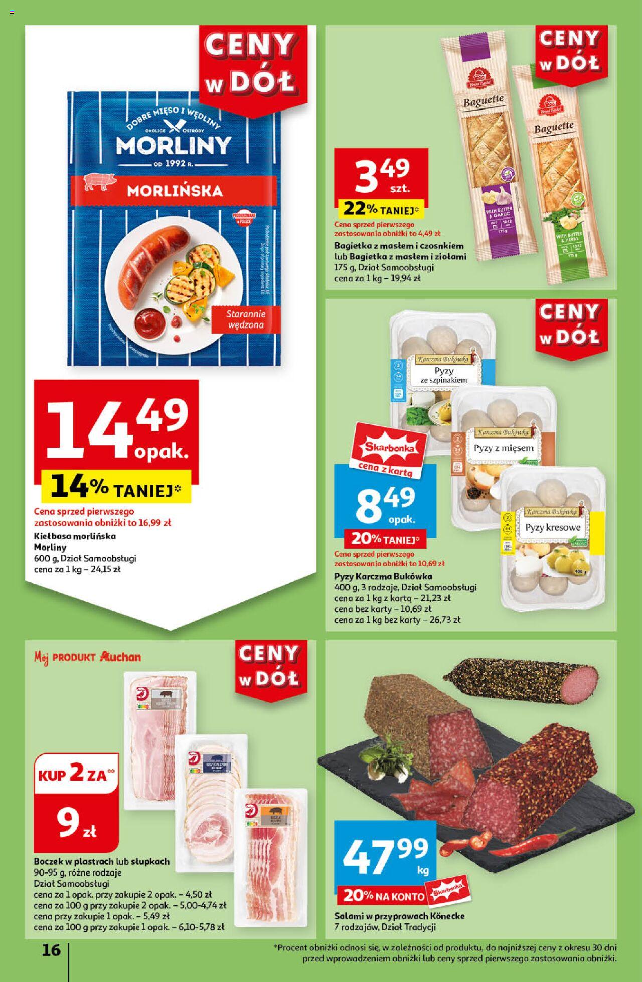 Auchan Ceny w dół Hipermarket Gazetka ważna od 20.06.2024 do 26.06.2024 strona 18