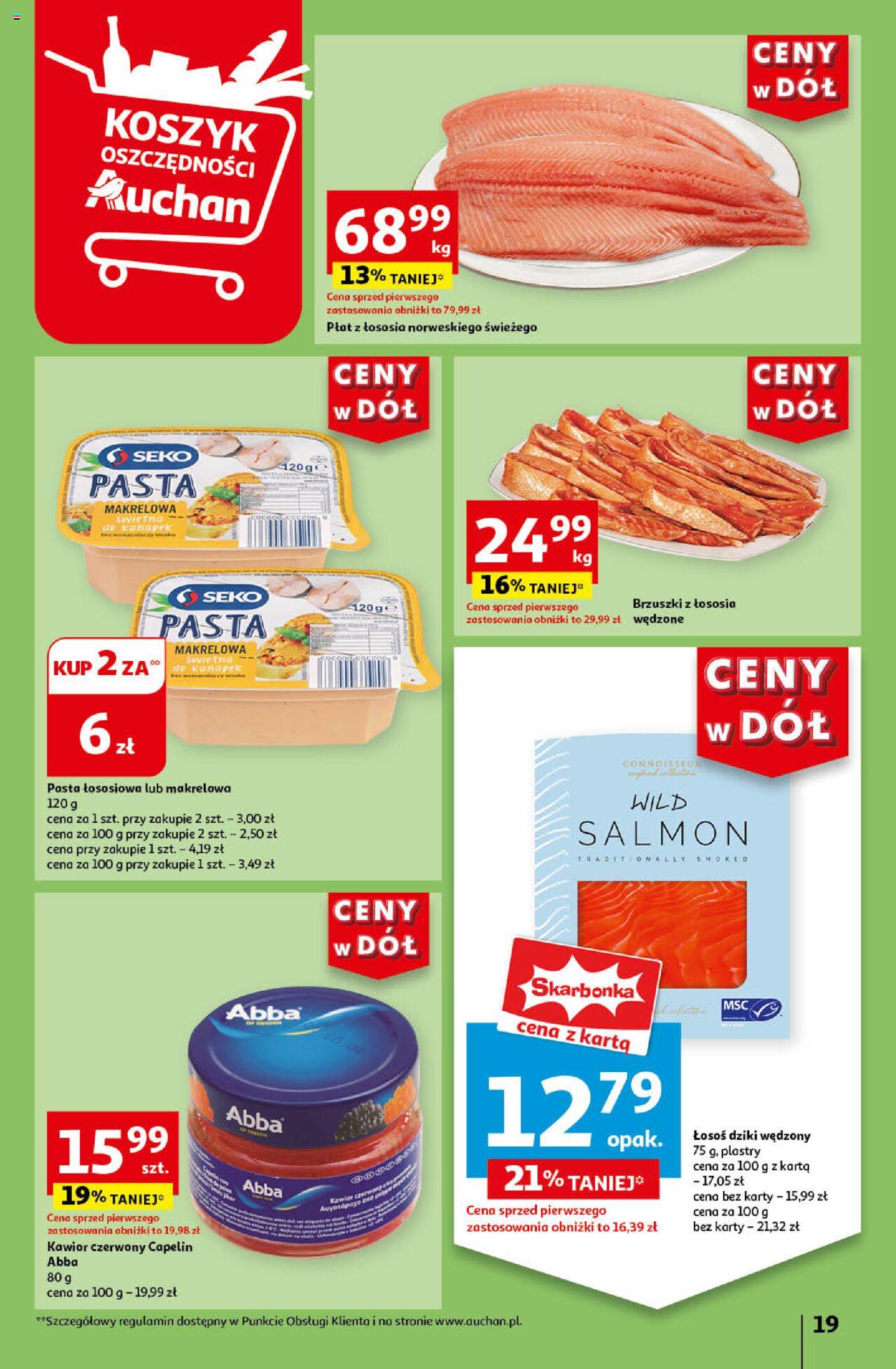 Auchan Ceny w dół Hipermarket Gazetka ważna od 20.06.2024 do 26.06.2024 strona 21