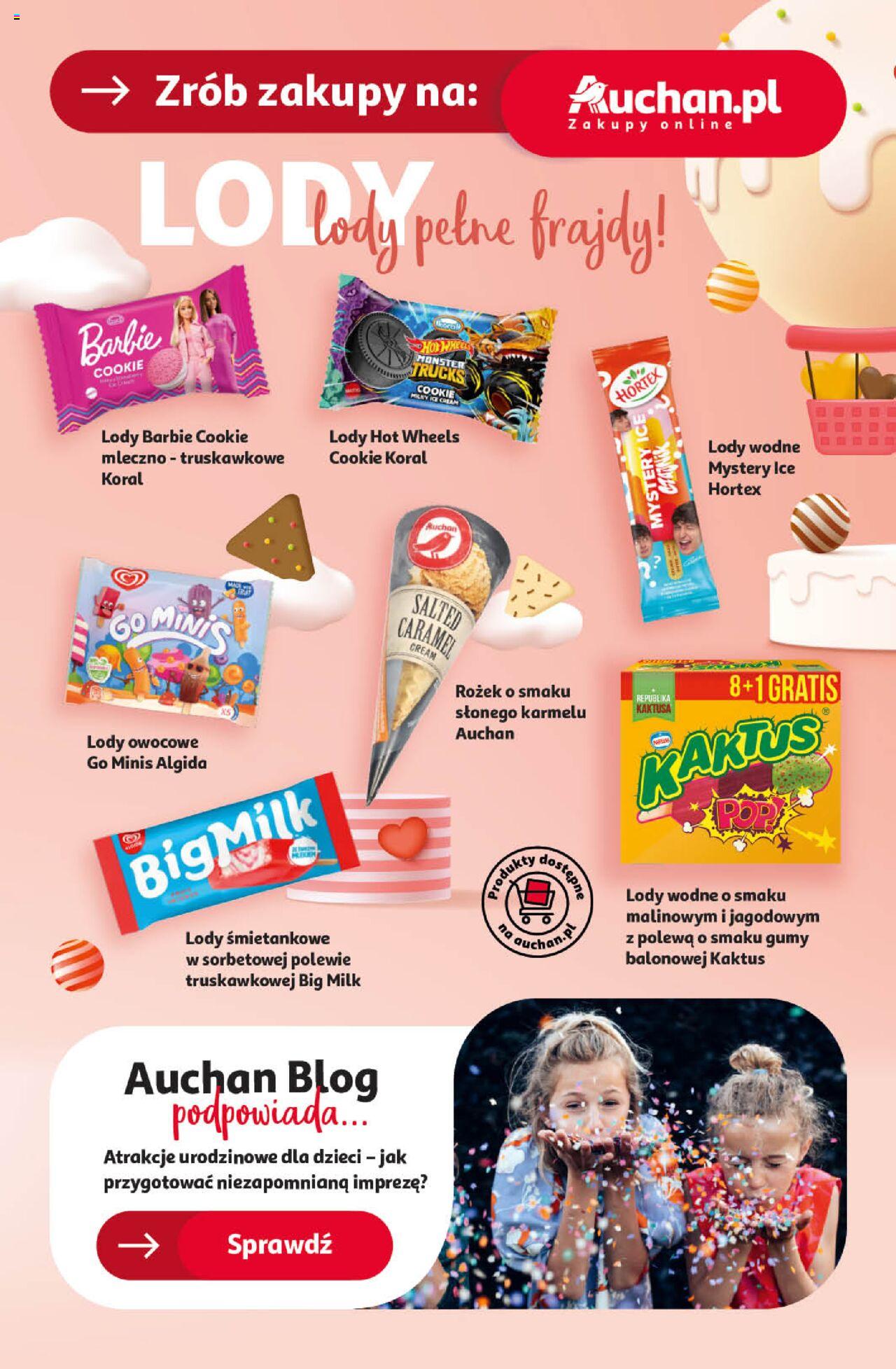 Auchan Ceny w dół Hipermarket Gazetka ważna od 20.06.2024 do 26.06.2024 strona 24