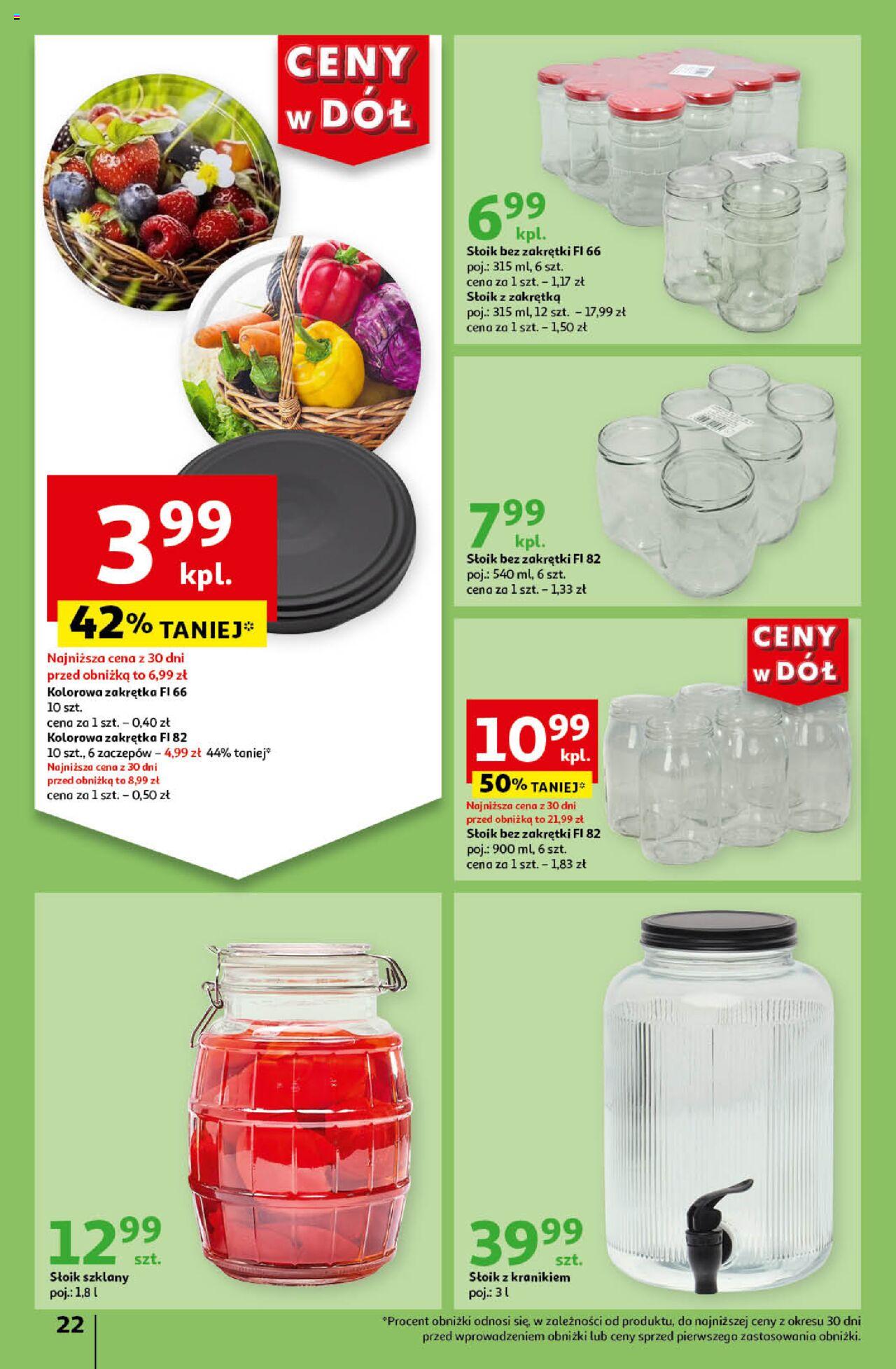 Auchan Ceny w dół Hipermarket Gazetka ważna od 20.06.2024 do 26.06.2024 strona 26