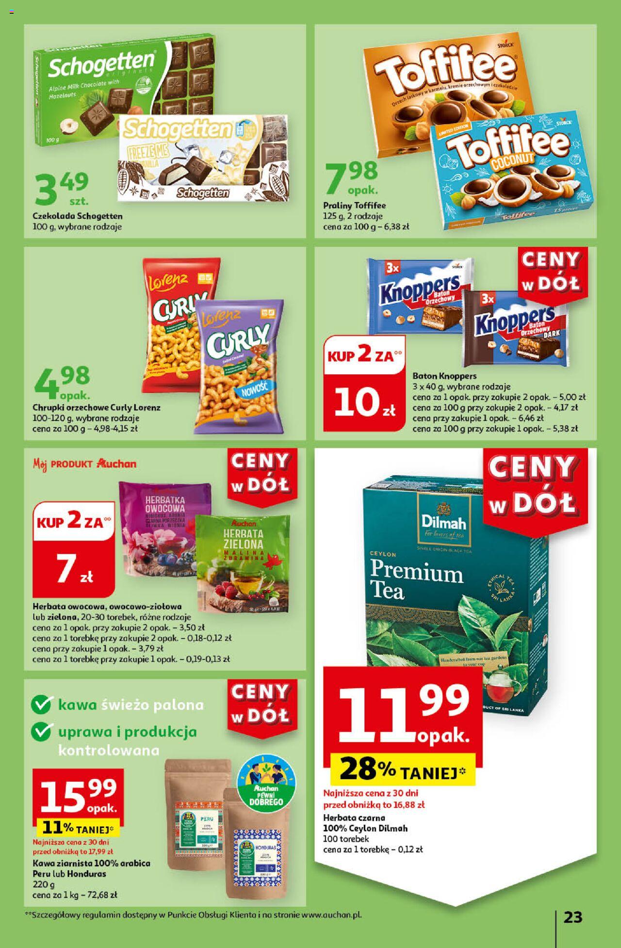 Auchan Ceny w dół Hipermarket Gazetka ważna od 20.06.2024 do 26.06.2024 strona 27