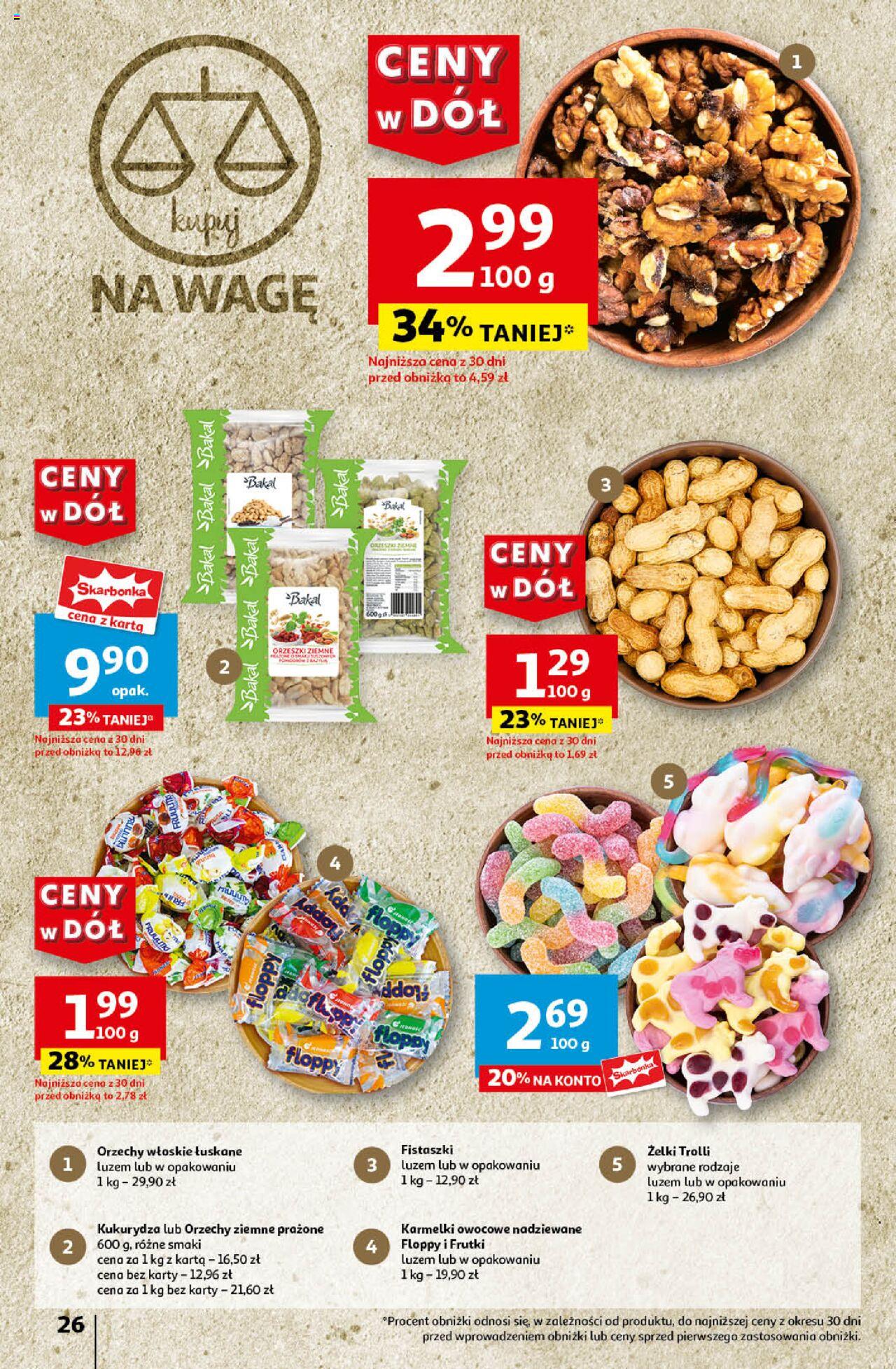 Auchan Ceny w dół Hipermarket Gazetka ważna od 20.06.2024 do 26.06.2024 strona 30