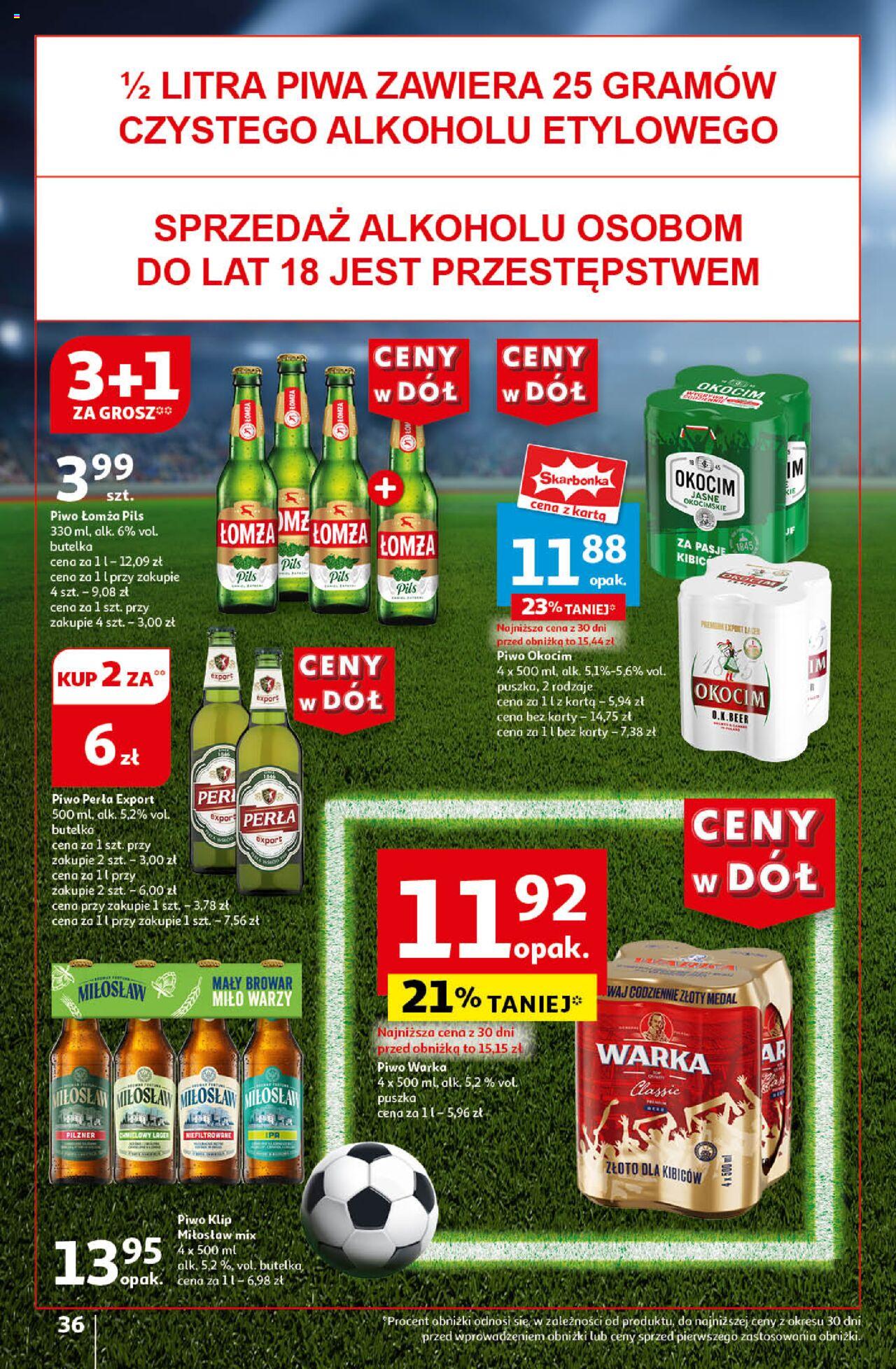 Auchan Ceny w dół Hipermarket Gazetka ważna od 20.06.2024 do 26.06.2024 strona 40