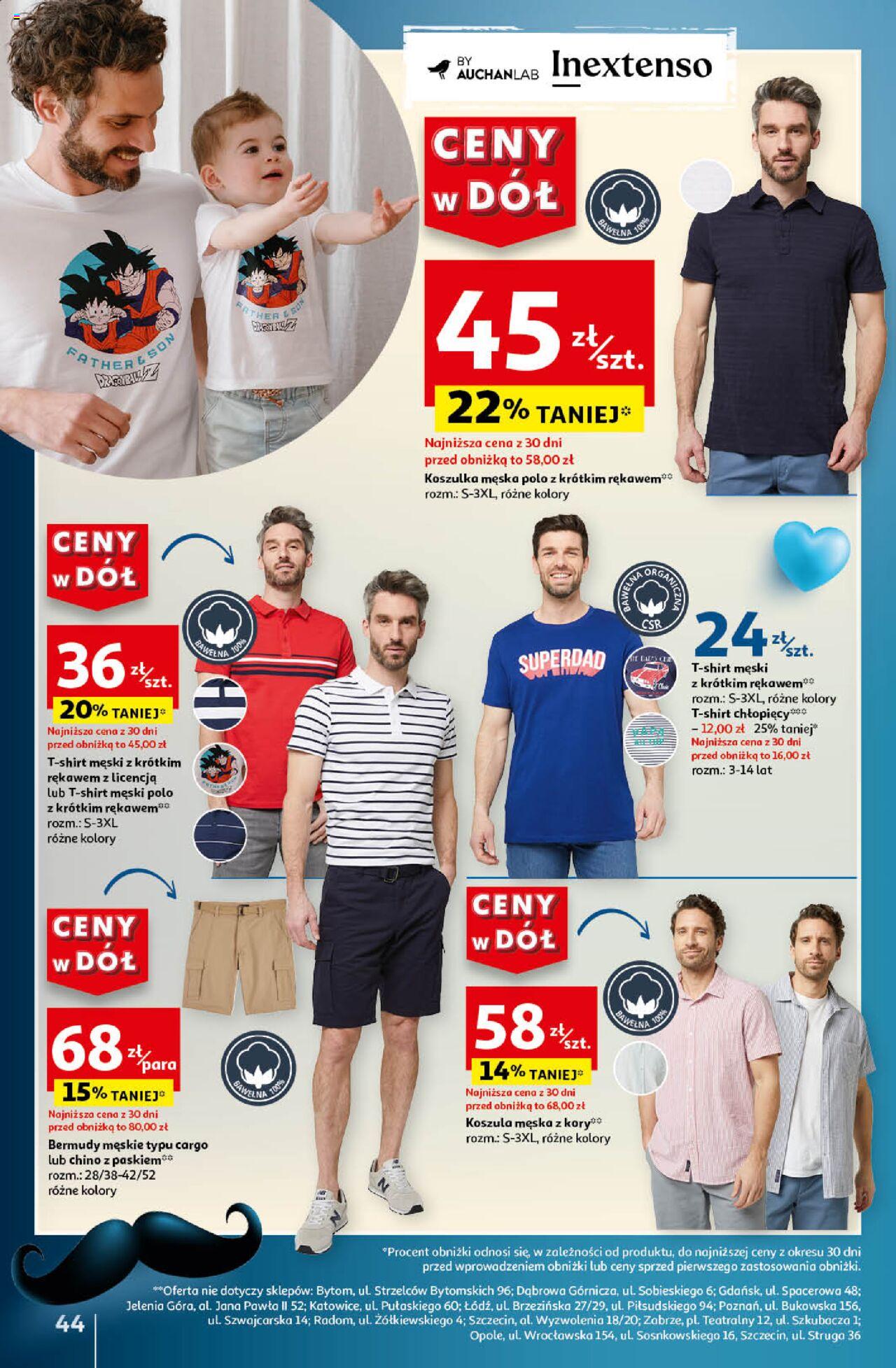 Auchan Ceny w dół Hipermarket Gazetka ważna od 20.06.2024 do 26.06.2024 strona 52