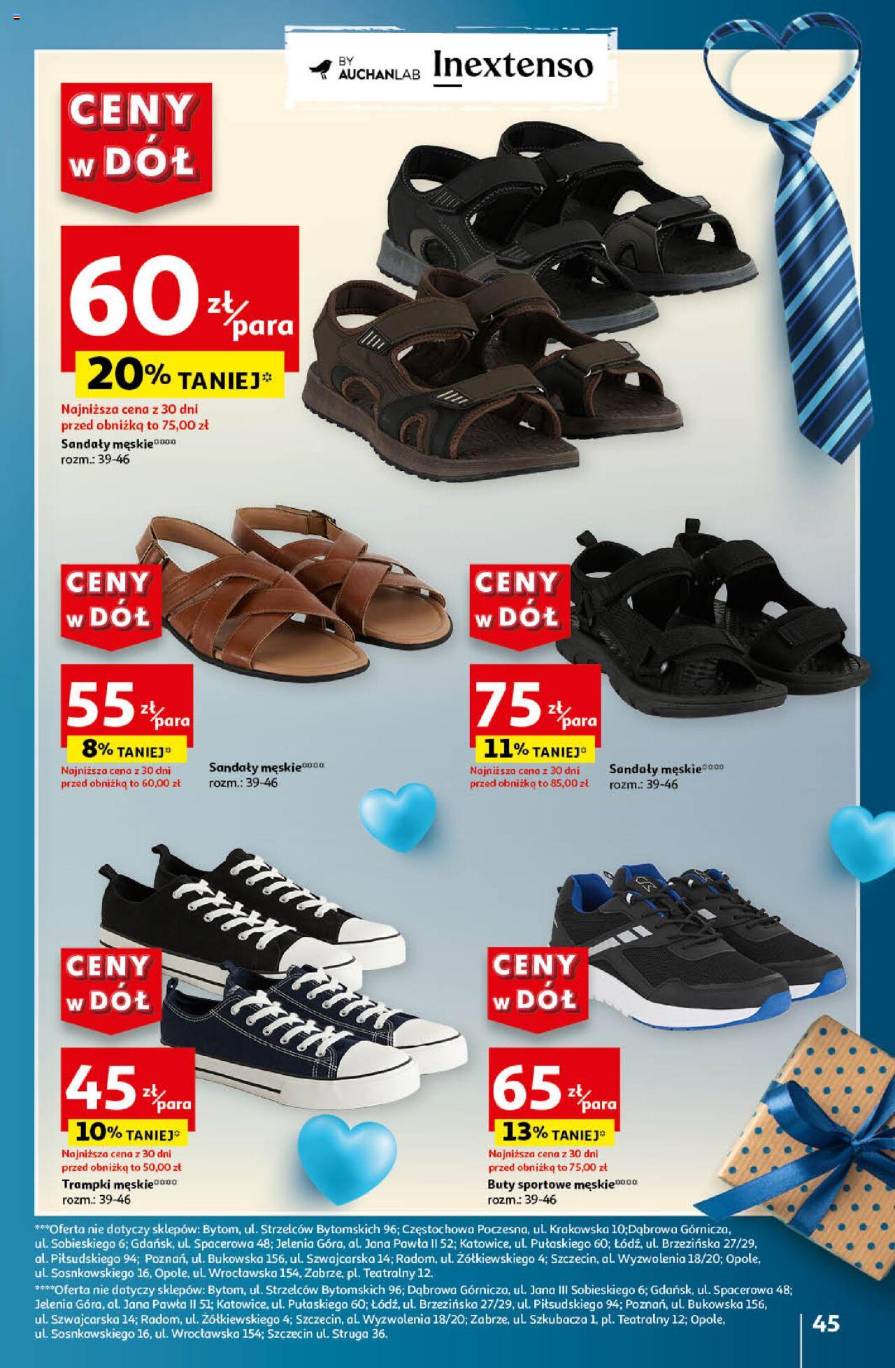 Auchan Ceny w dół Hipermarket Gazetka ważna od 20.06.2024 do 26.06.2024 strona 53