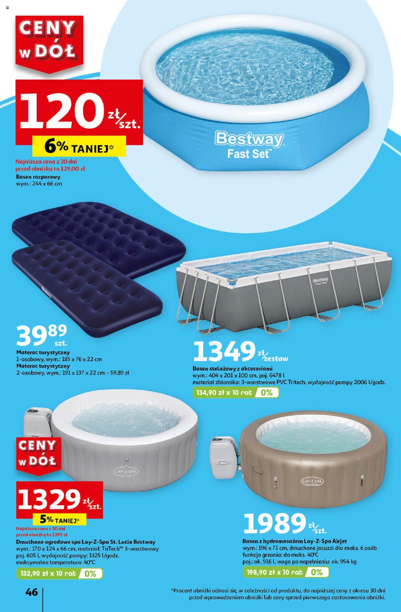 Auchan Ceny w dół Hipermarket Gazetka ważna od 20.06.2024 do 26.06.2024 strona 54