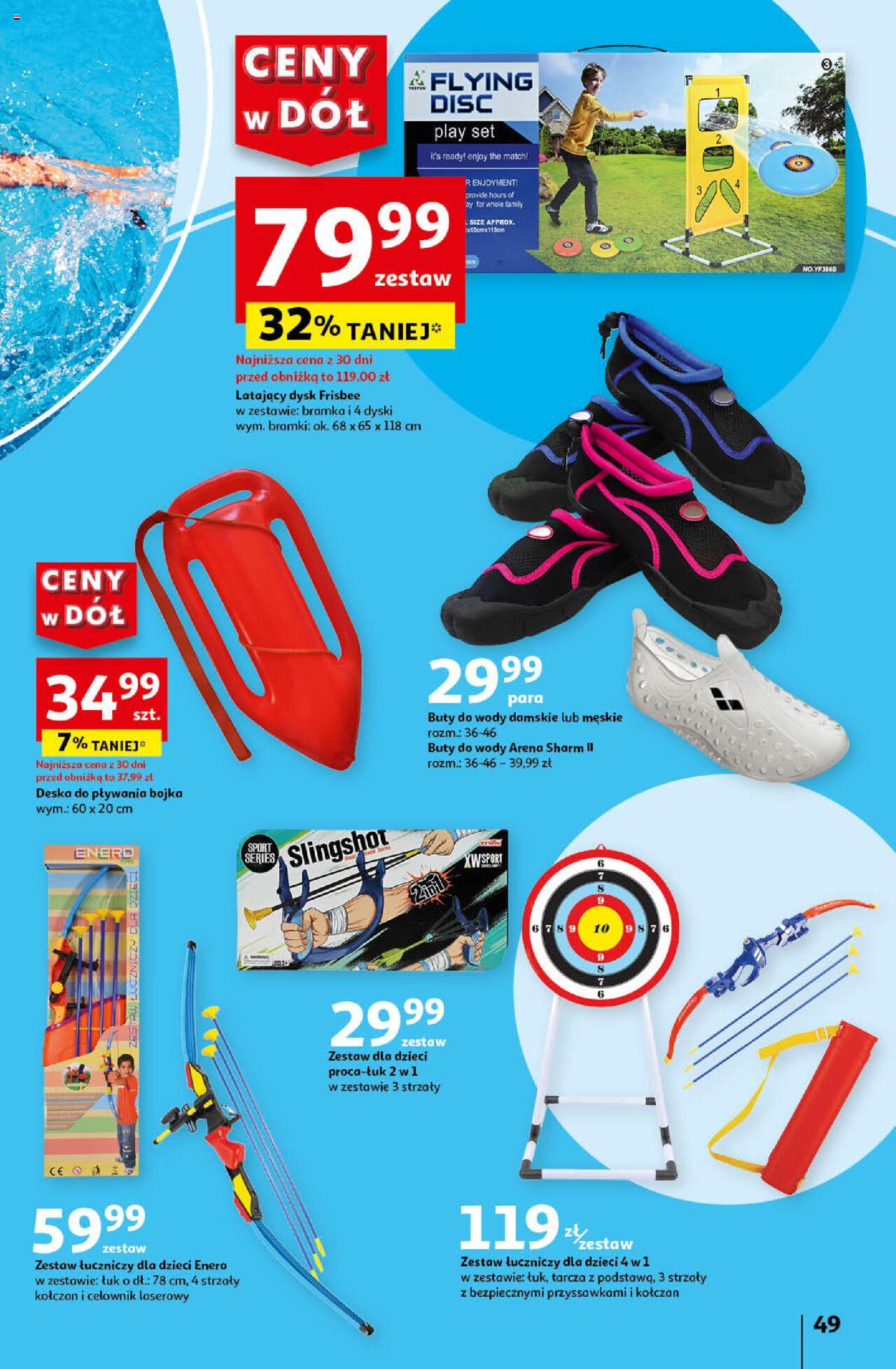 Auchan Ceny w dół Hipermarket Gazetka ważna od 20.06.2024 do 26.06.2024 strona 57
