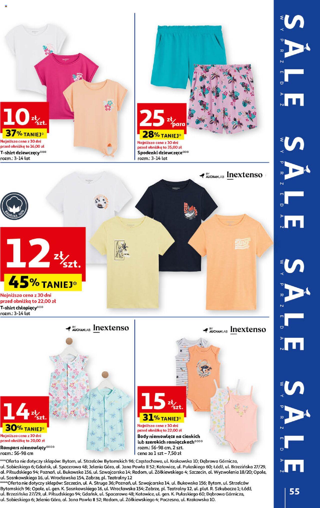 Auchan Ceny w dół Hipermarket Gazetka ważna od 20.06.2024 do 26.06.2024 strona 63