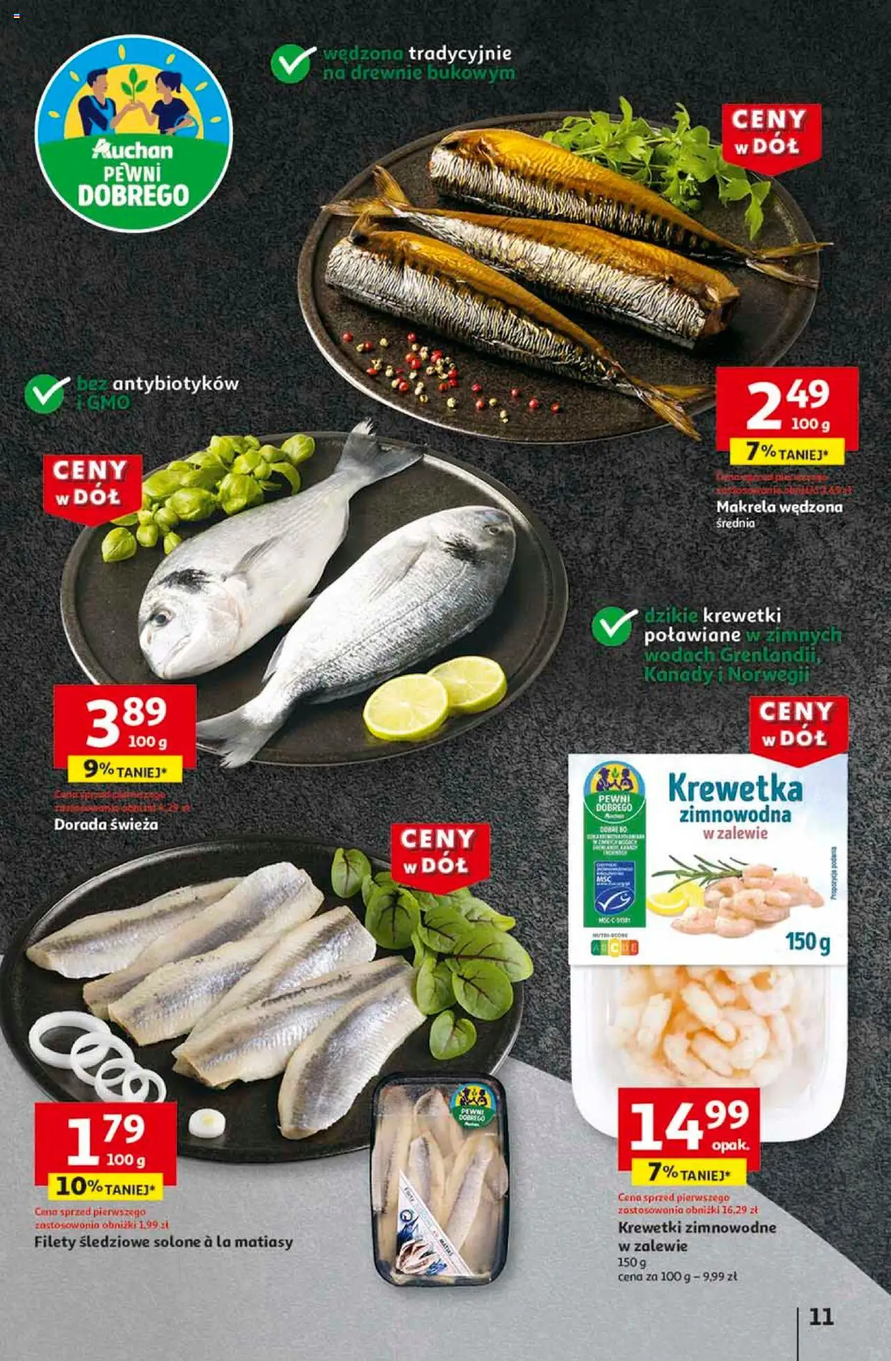 Auchan Ceny w dół Hipermarket Gazetka ważna od 23.01.2025 do 29.01.2025 strona 13