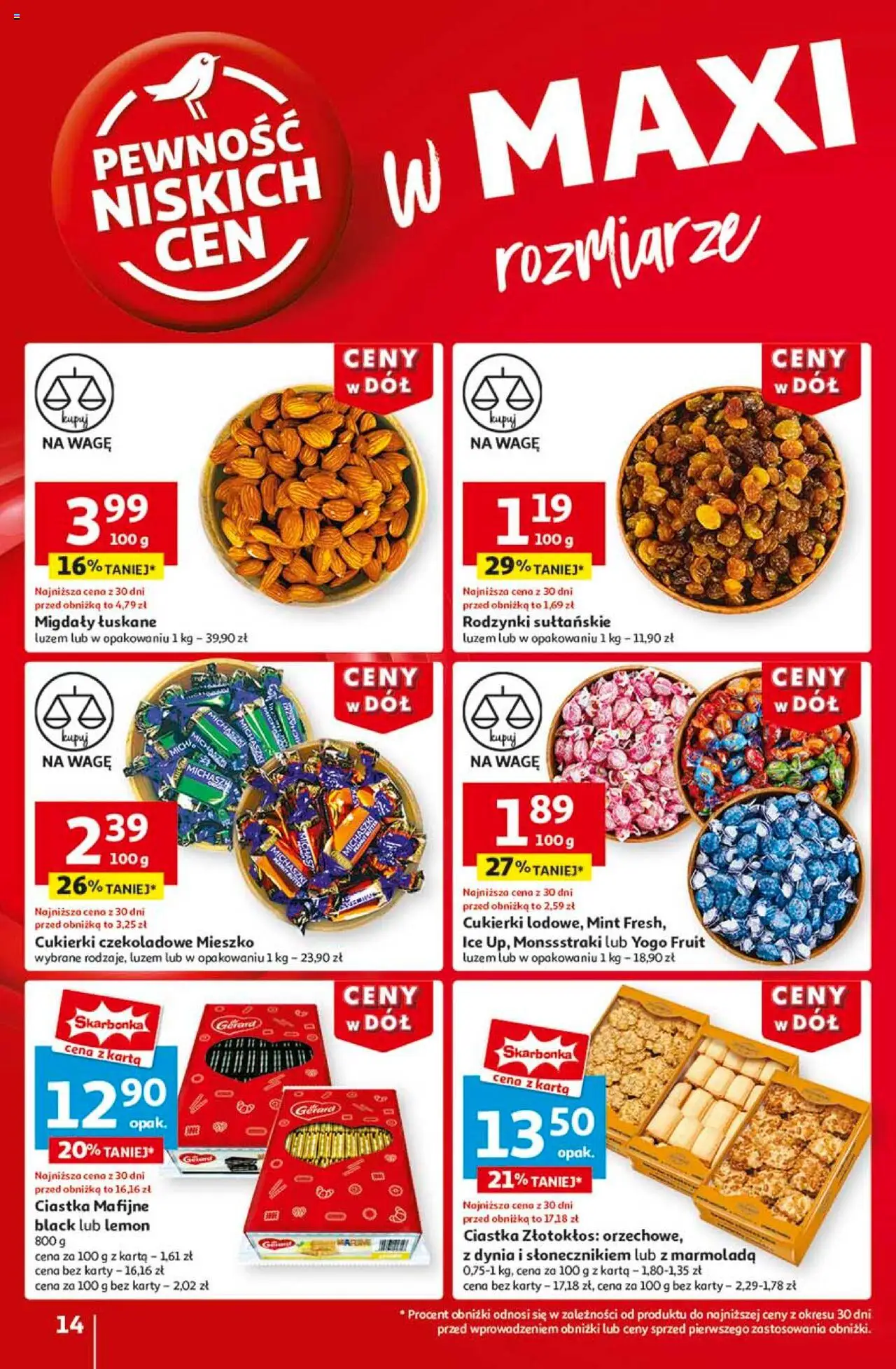 Auchan Ceny w dół Hipermarket Gazetka ważna od 23.01.2025 do 29.01.2025 strona 16
