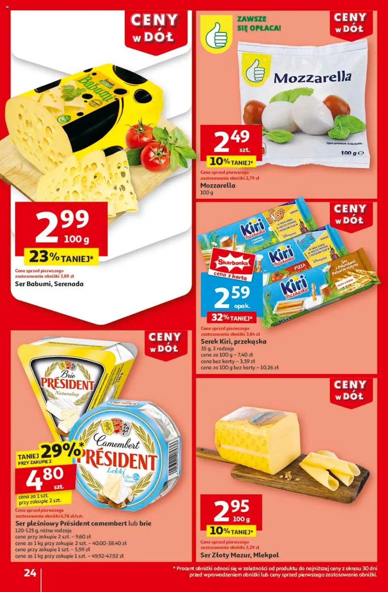Auchan Ceny w dół Hipermarket Gazetka ważna od 23.01.2025 do 29.01.2025 strona 26
