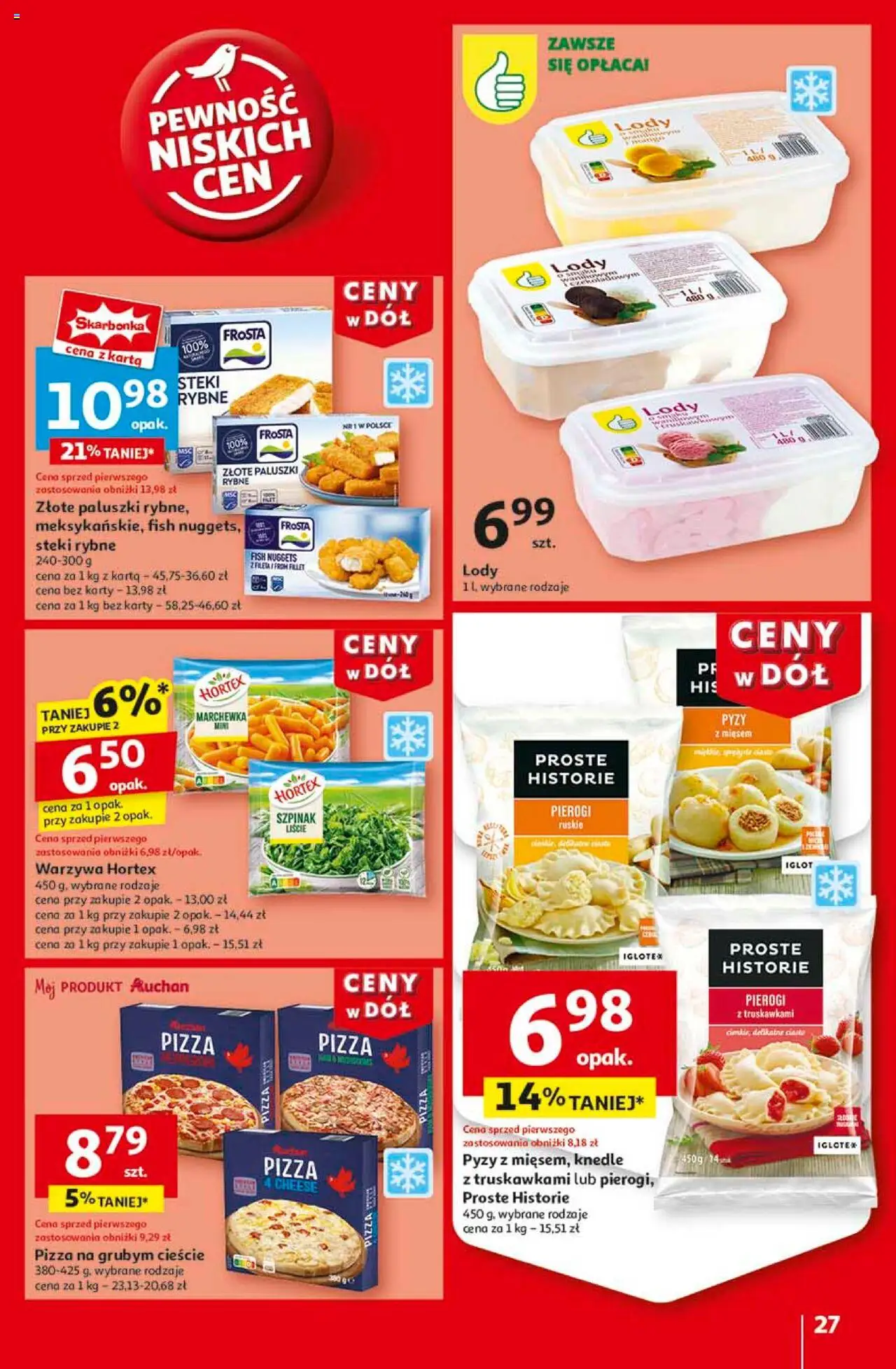 Auchan Ceny w dół Hipermarket Gazetka ważna od 23.01.2025 do 29.01.2025 strona 29