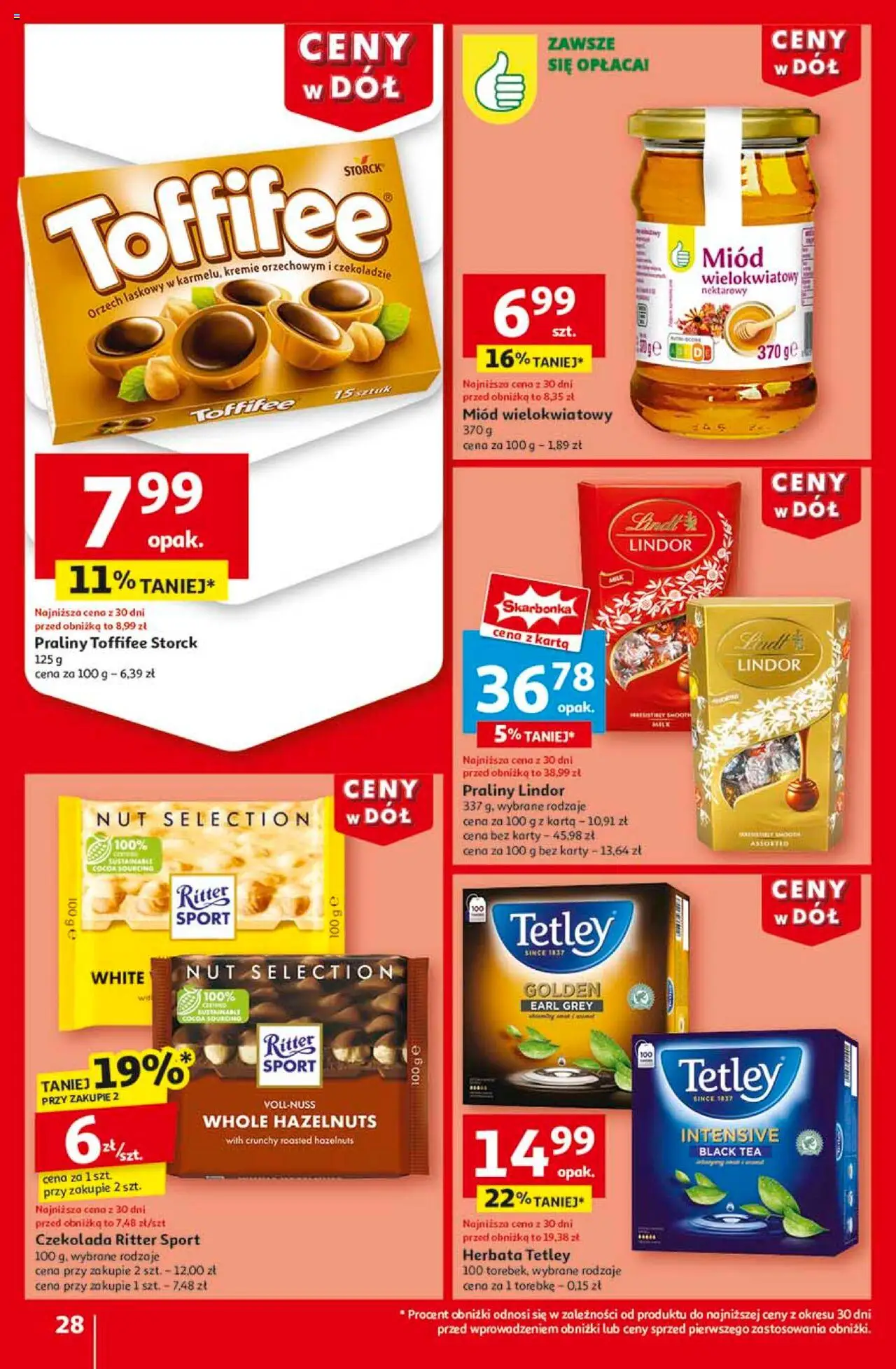 Auchan Ceny w dół Hipermarket Gazetka ważna od 23.01.2025 do 29.01.2025 strona 30