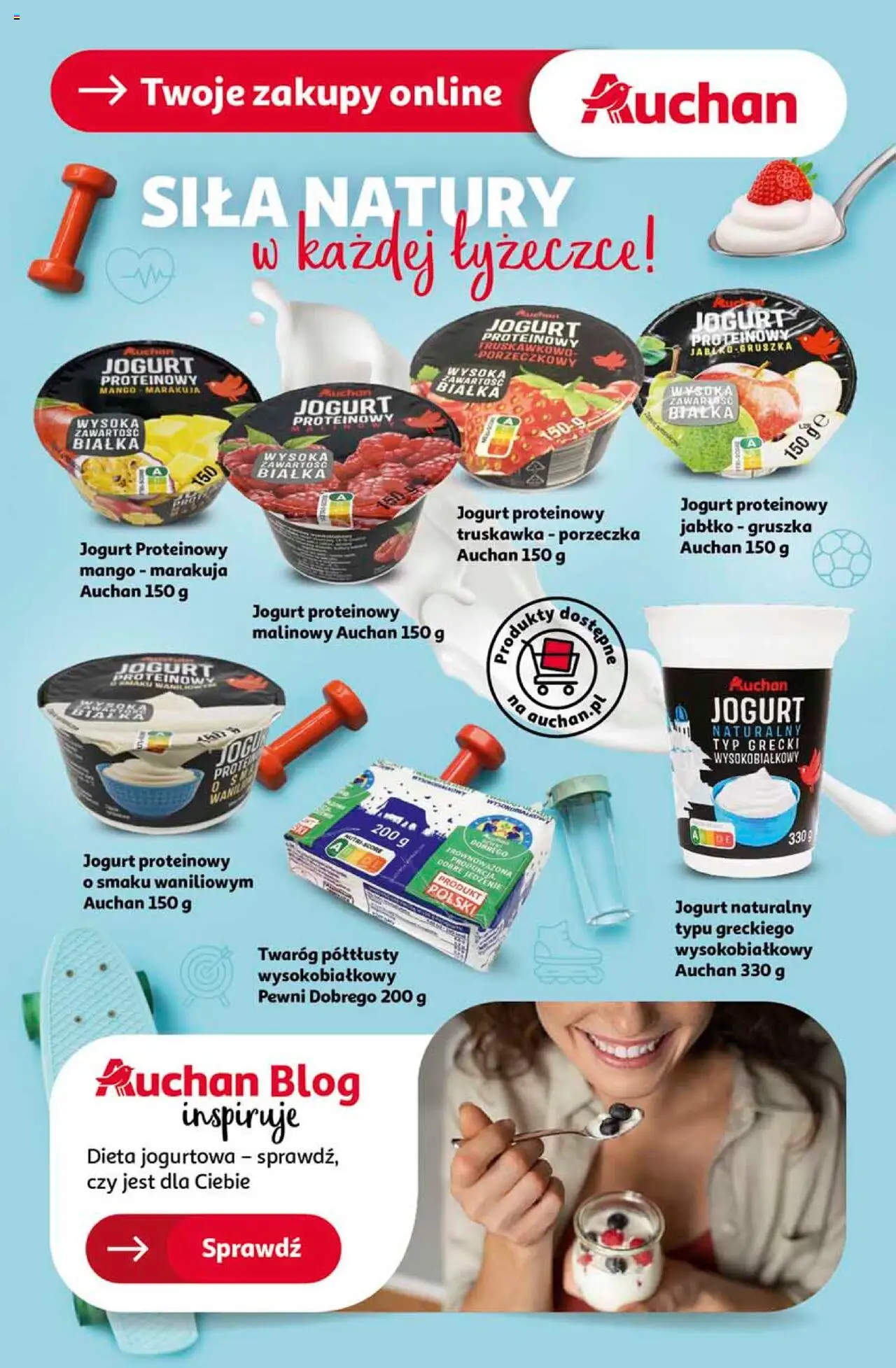 Auchan Ceny w dół Hipermarket Gazetka ważna od 23.01.2025 do 29.01.2025 strona 43