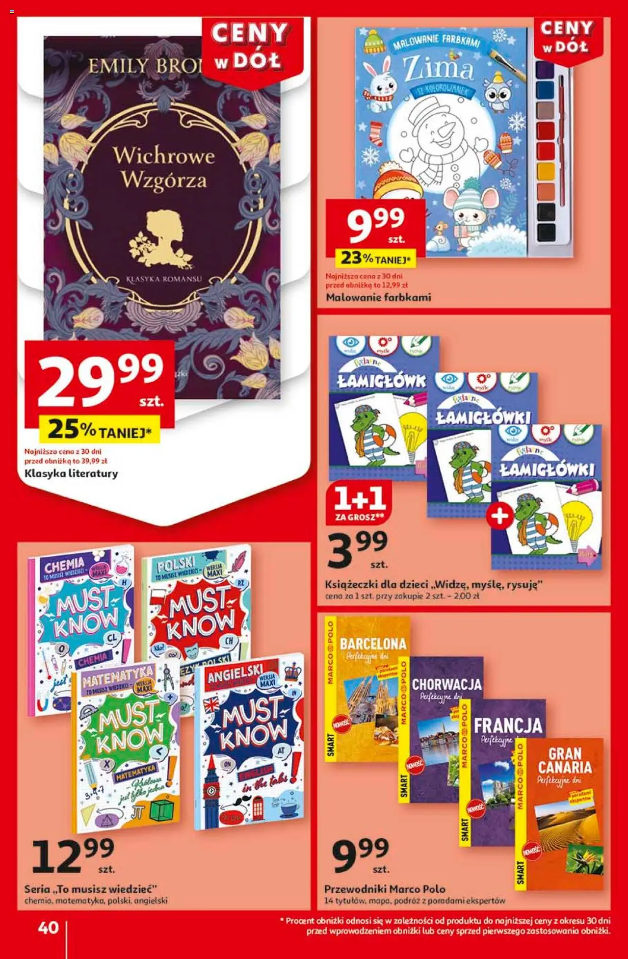 Auchan Ceny w dół Hipermarket Gazetka ważna od 23.01.2025 do 29.01.2025 strona 46