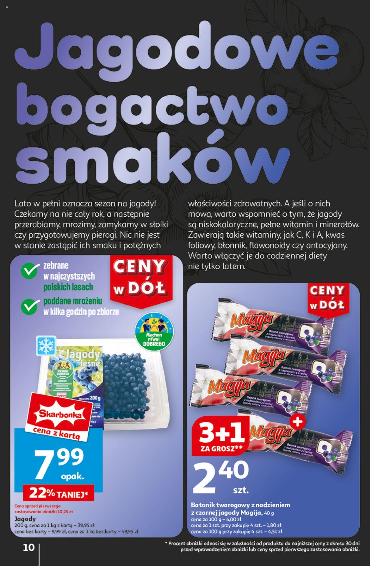 Auchan Ceny w dół Hipermarket Gazetka ważna od 27.06.2024 do 03.07.2024 strona 11