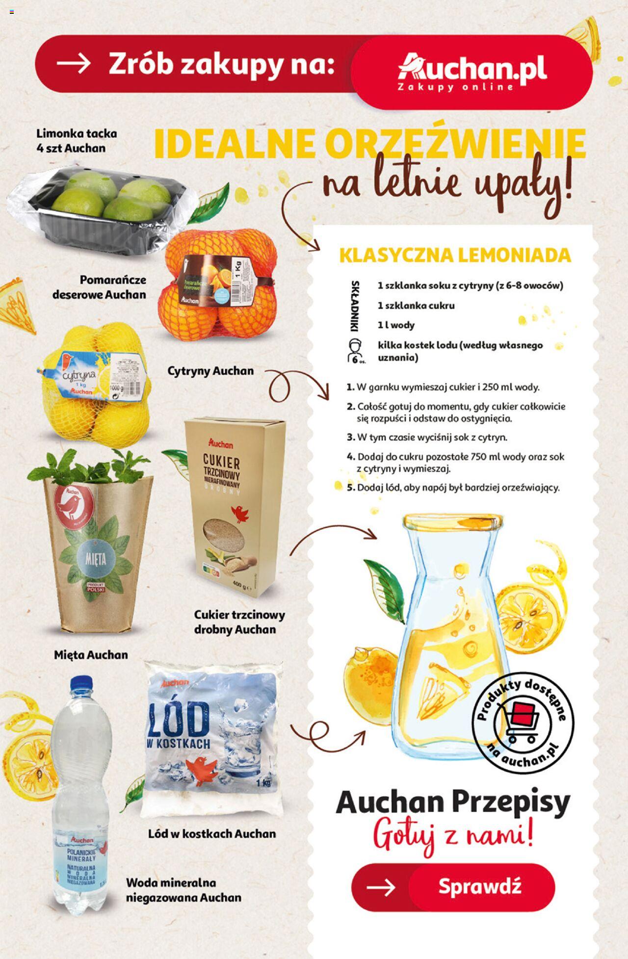 Auchan Ceny w dół Hipermarket Gazetka ważna od 27.06.2024 do 03.07.2024 strona 34
