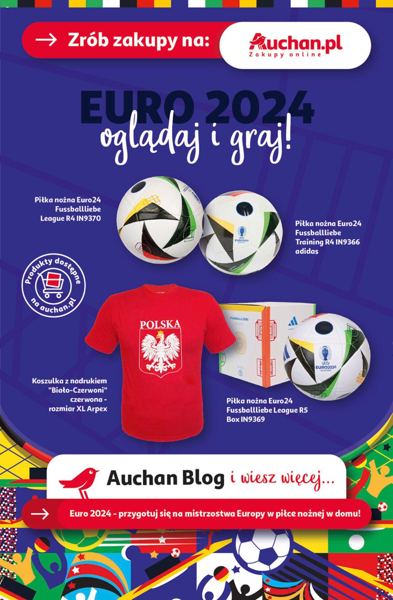 Auchan Ceny w dół Hipermarket Gazetka ważna od 27.06.2024 do 03.07.2024 strona 35