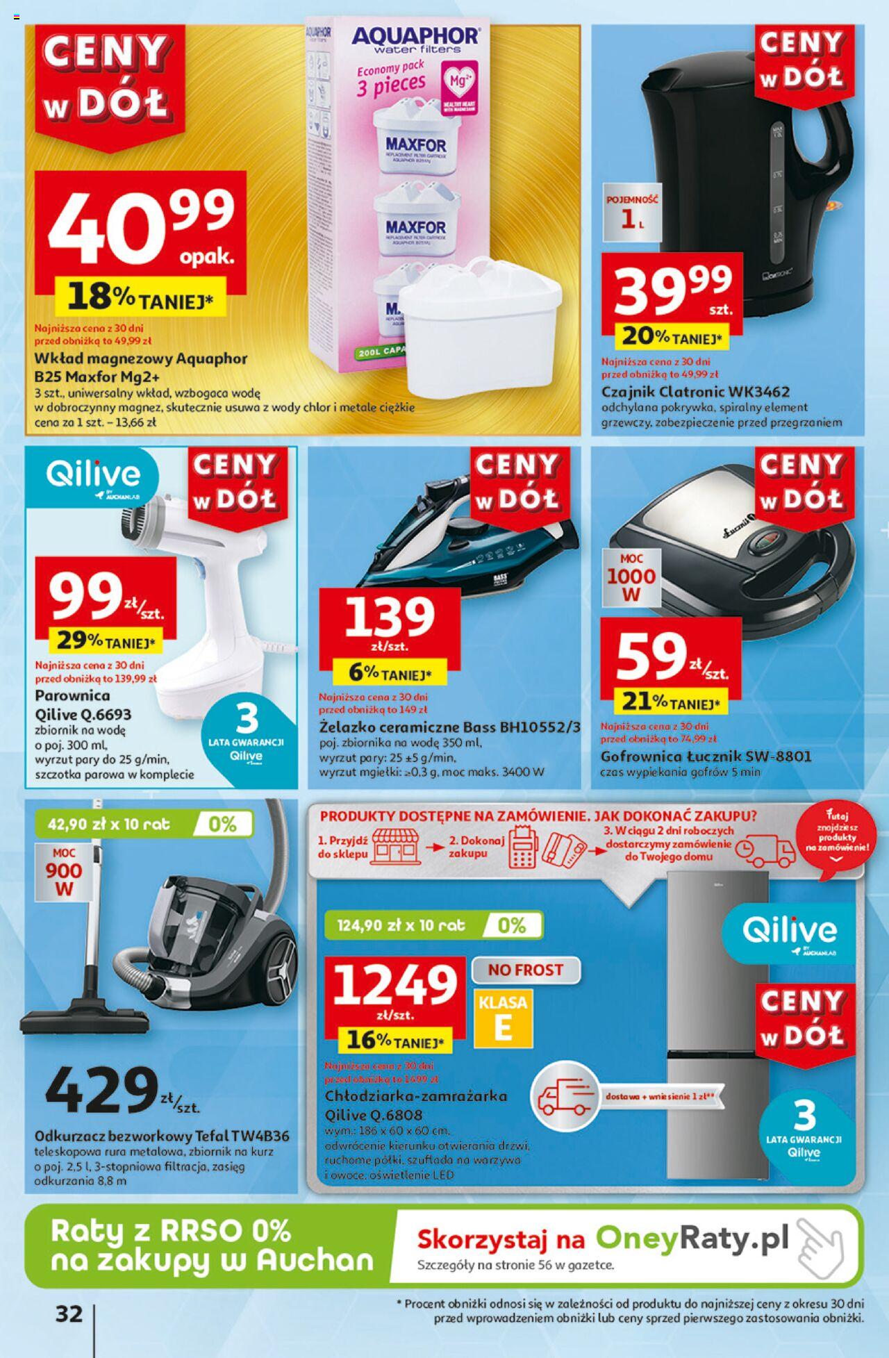 Auchan Ceny w dół Hipermarket Gazetka ważna od 27.06.2024 do 03.07.2024 strona 39