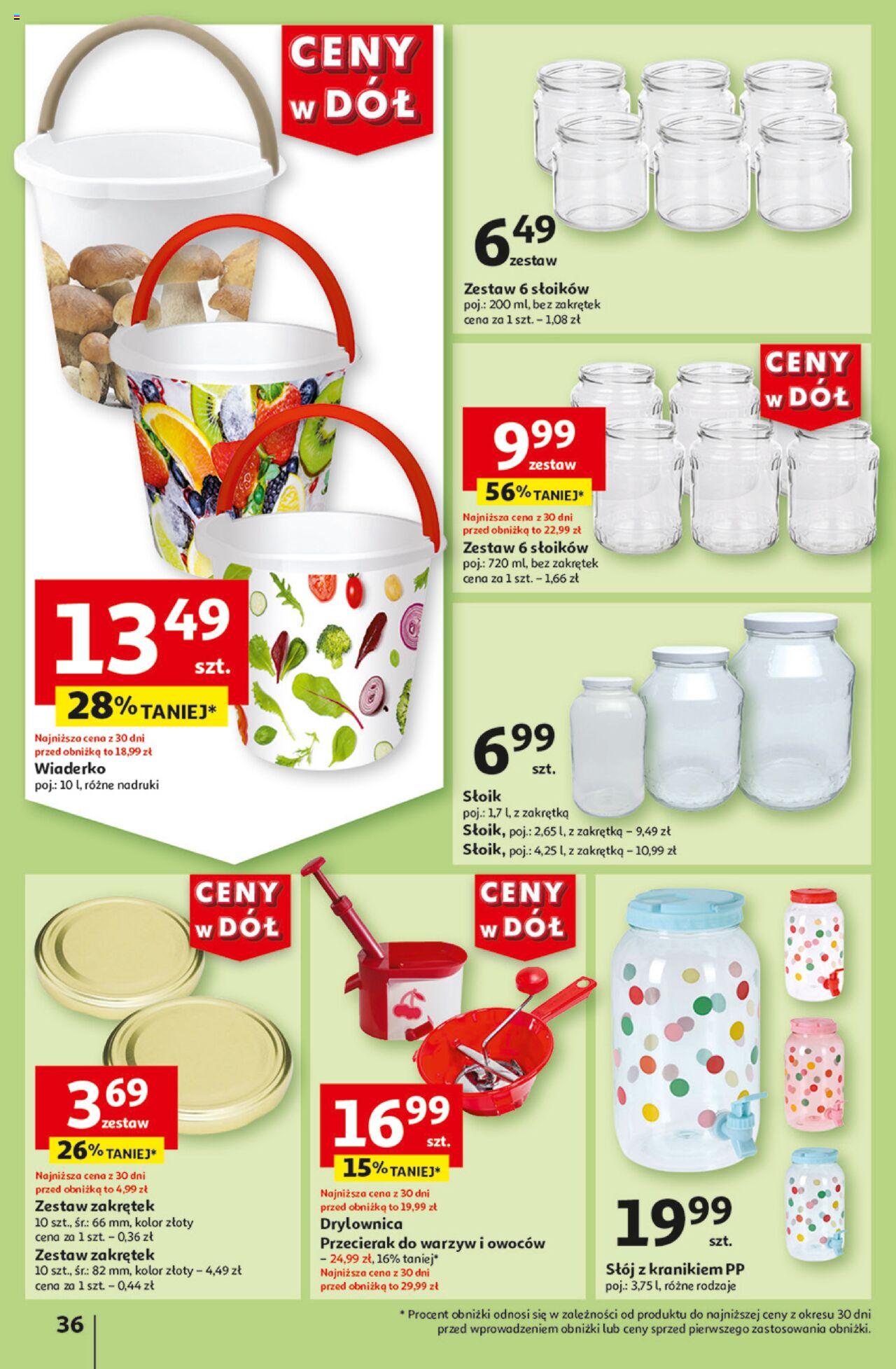 Auchan Ceny w dół Hipermarket Gazetka ważna od 27.06.2024 do 03.07.2024 strona 43