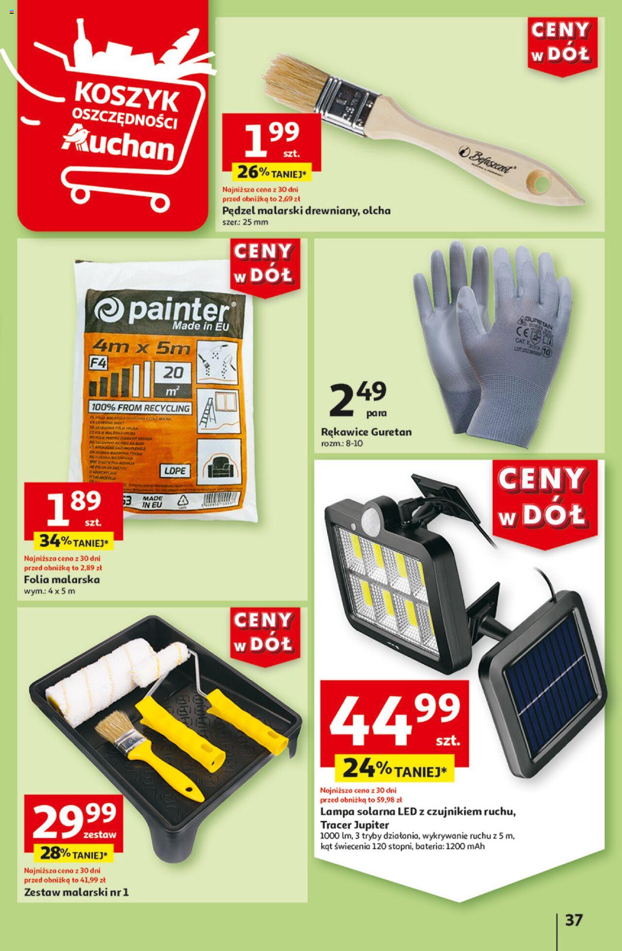 Auchan Ceny w dół Hipermarket Gazetka ważna od 27.06.2024 do 03.07.2024 strona 44