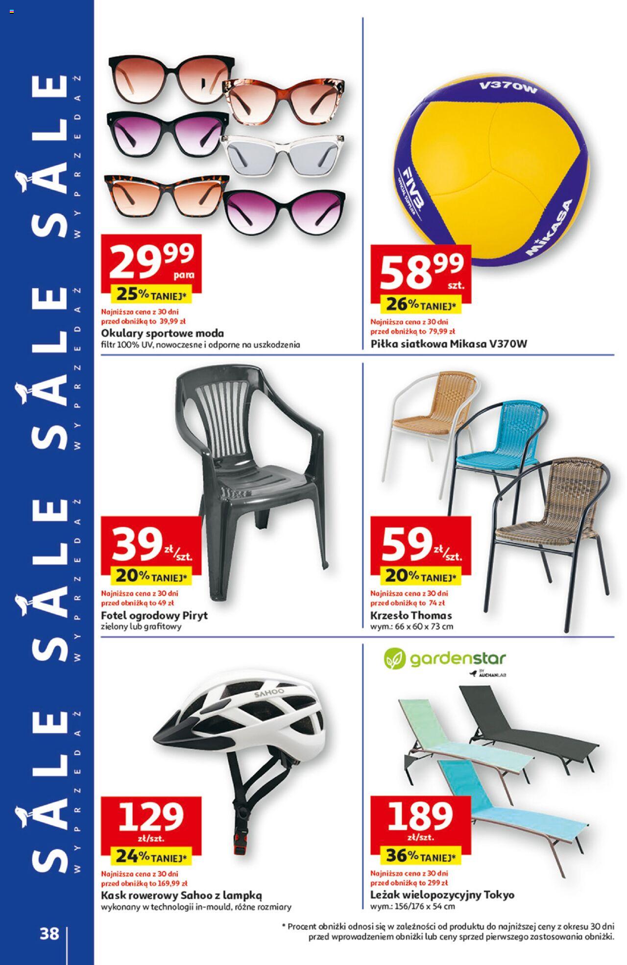 Auchan Ceny w dół Hipermarket Gazetka ważna od 27.06.2024 do 03.07.2024 strona 45