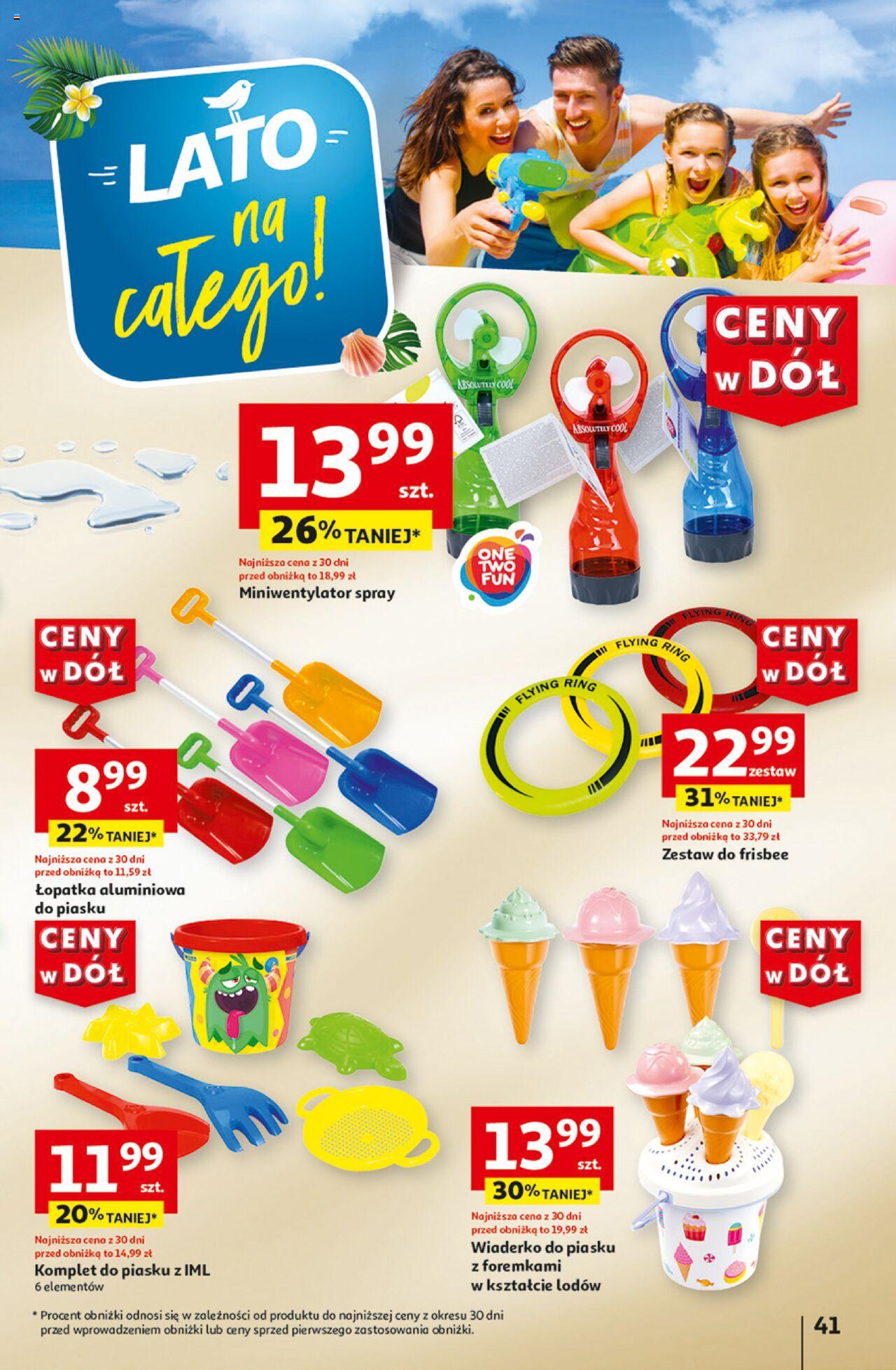 Auchan Ceny w dół Hipermarket Gazetka ważna od 27.06.2024 do 03.07.2024 strona 48