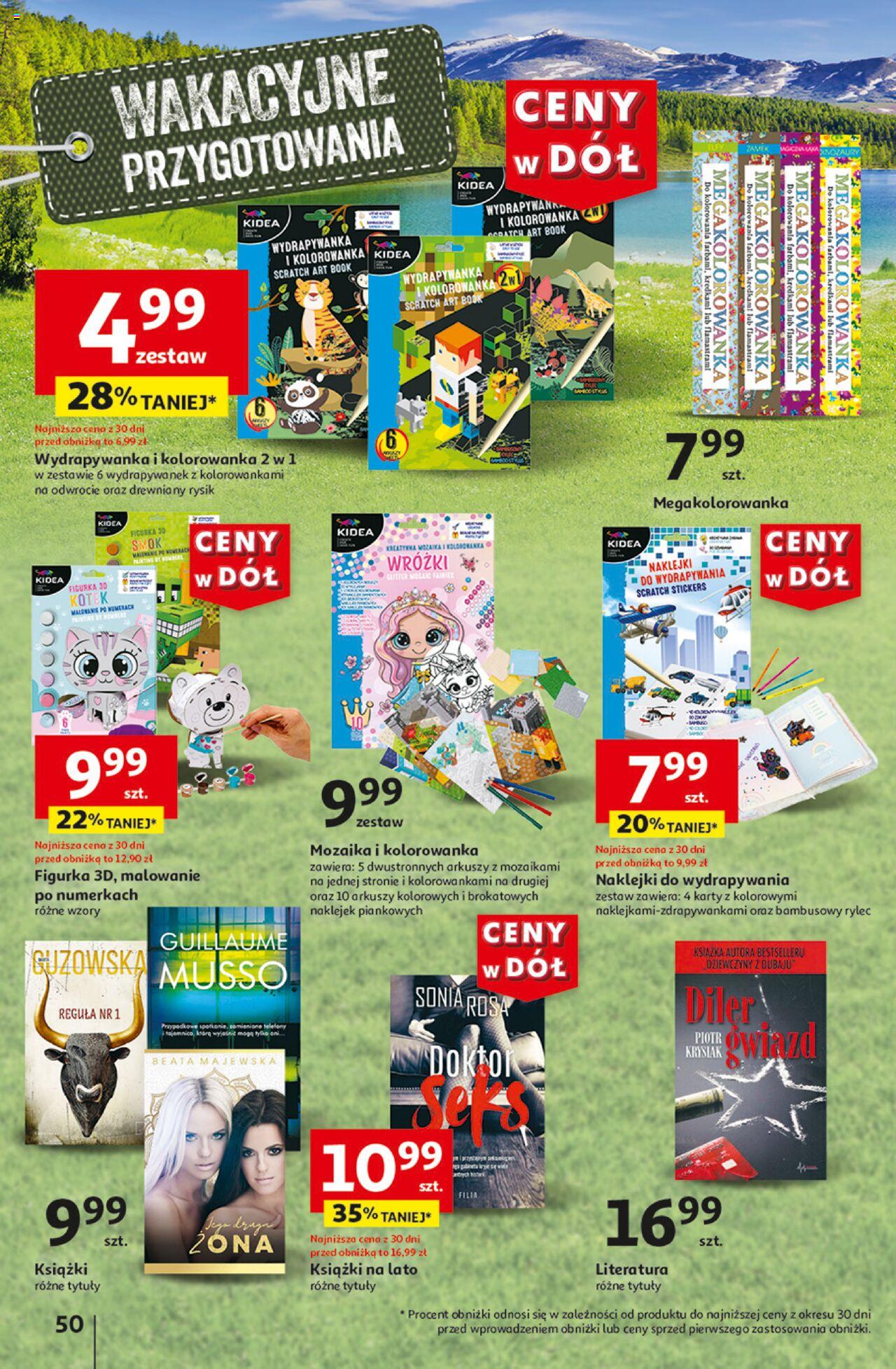 Auchan Ceny w dół Hipermarket Gazetka ważna od 27.06.2024 do 03.07.2024 strona 57
