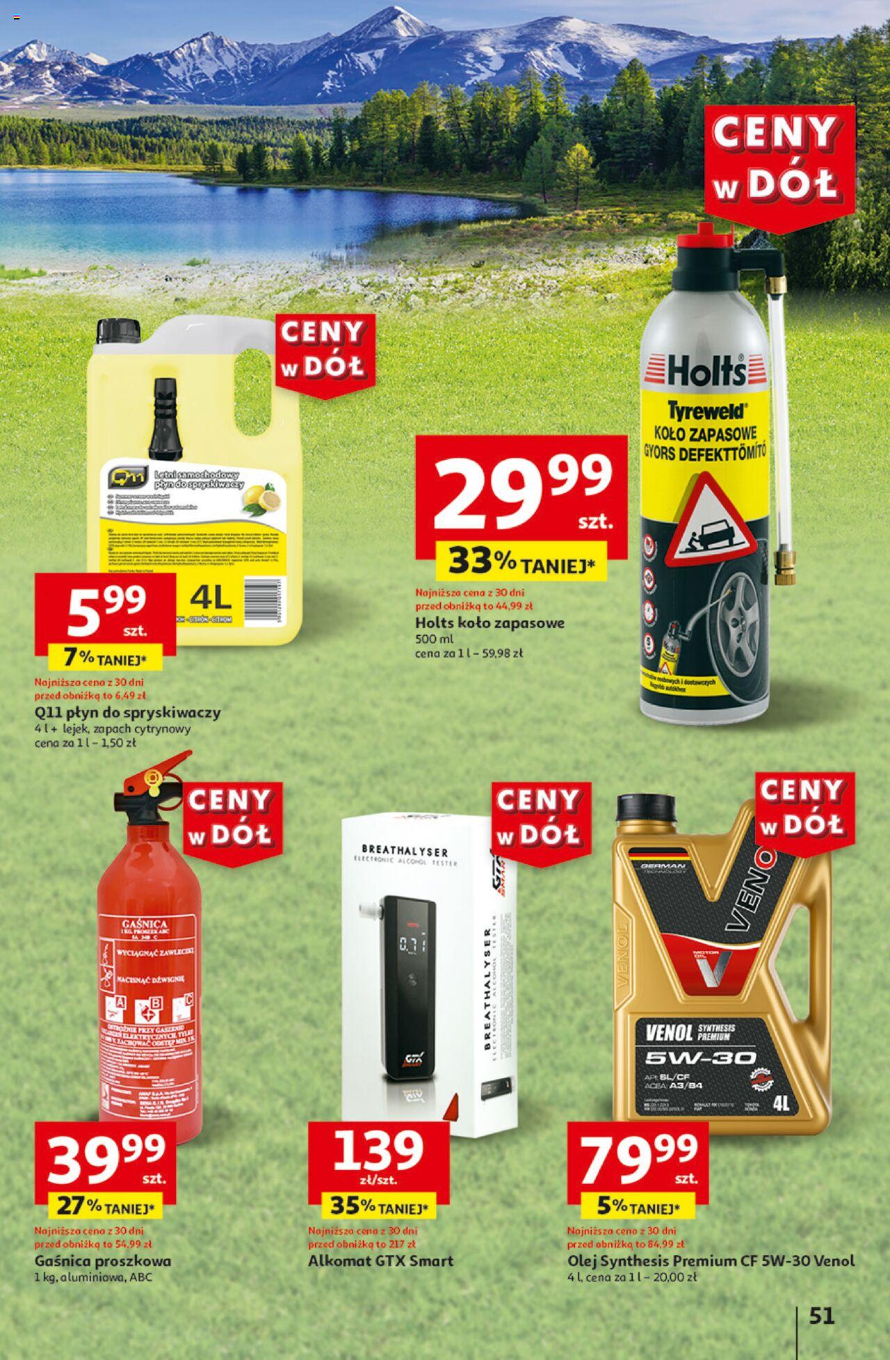 Auchan Ceny w dół Hipermarket Gazetka ważna od 27.06.2024 do 03.07.2024 strona 58