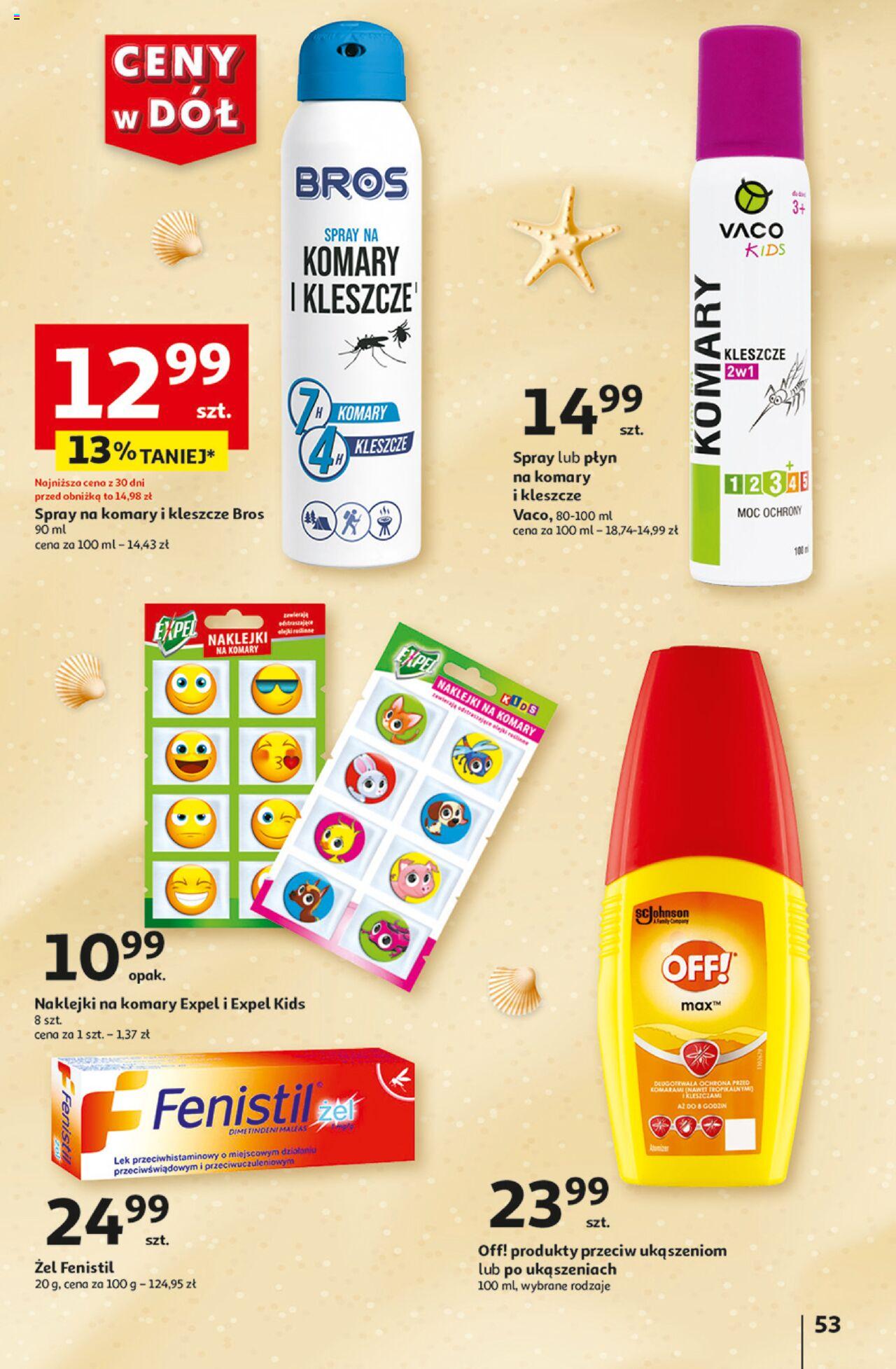 Auchan Ceny w dół Hipermarket Gazetka ważna od 27.06.2024 do 03.07.2024 strona 60