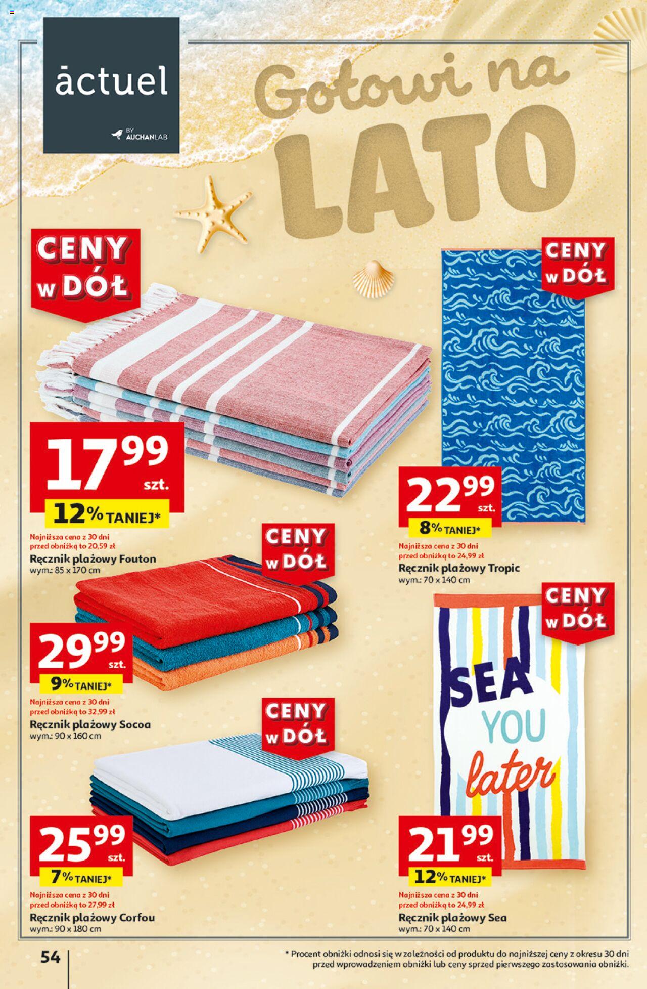 Auchan Ceny w dół Hipermarket Gazetka ważna od 27.06.2024 do 03.07.2024 strona 61