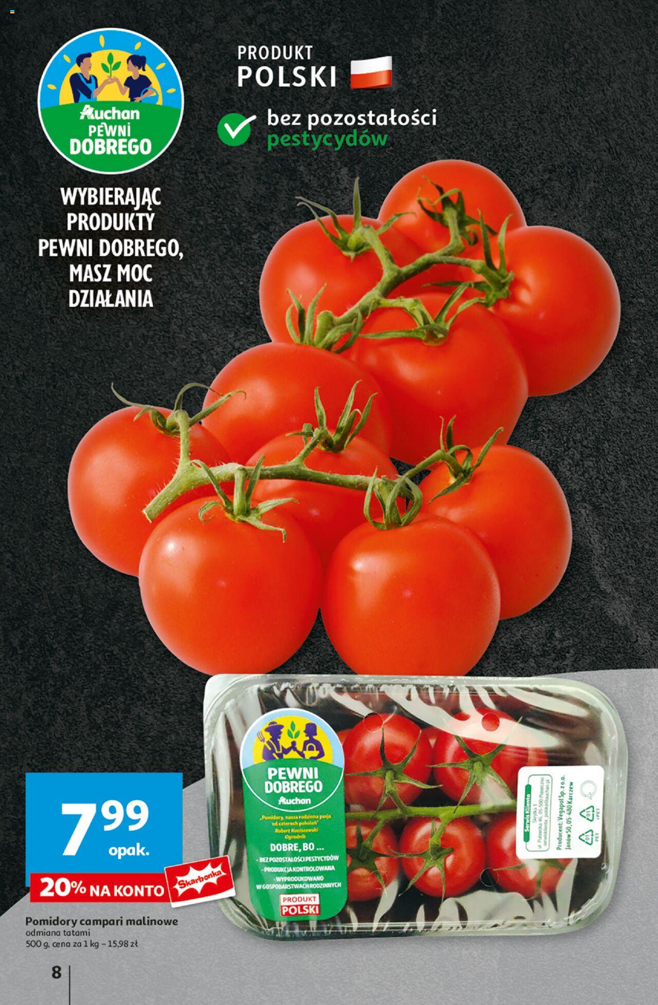 Auchan Ceny w dół Hipermarket Gazetka ważna od 27.06.2024 do 03.07.2024 strona 9