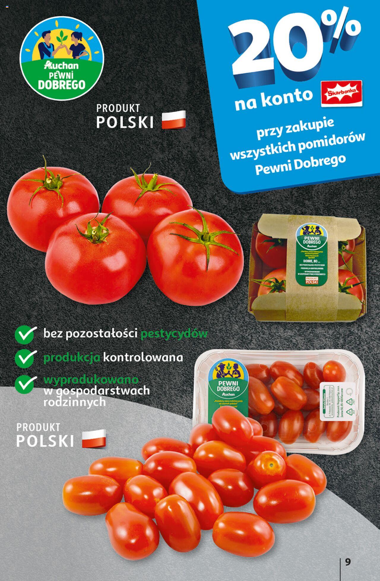 Auchan Ceny w dół Hipermarket Gazetka ważna od 27.06.2024 do 03.07.2024 strona 10