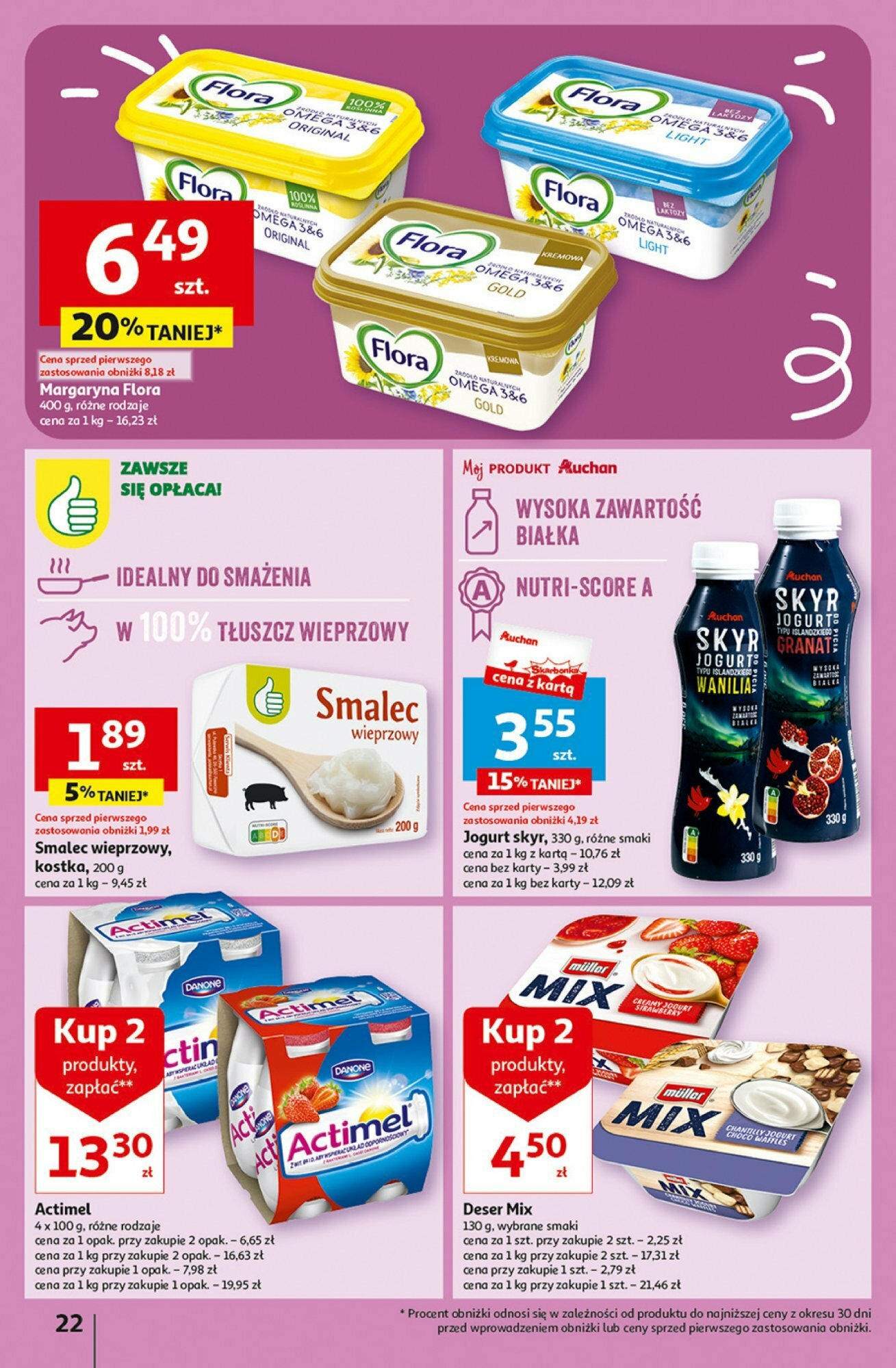 Auchan Coś dla niej i dla niego! Hipermarket Gazetka ważna od 07.03.2024 do 13.03.2024 strona 22