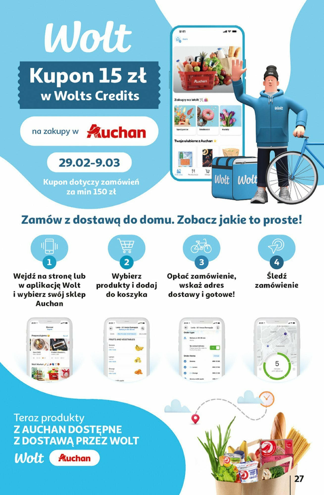 Auchan Coś dla niej i dla niego! Hipermarket Gazetka ważna od 07.03.2024 do 13.03.2024 strona 29