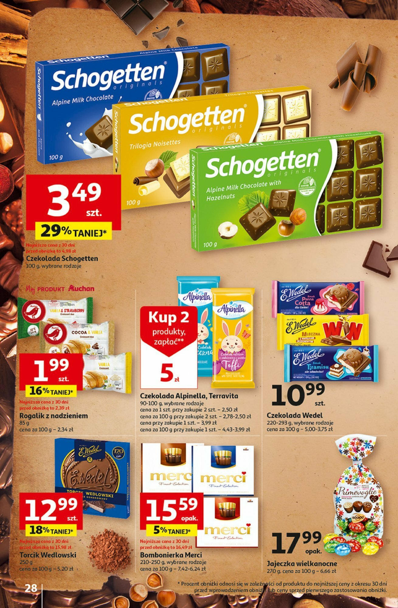 Auchan Coś dla niej i dla niego! Hipermarket Gazetka ważna od 07.03.2024 do 13.03.2024 strona 30