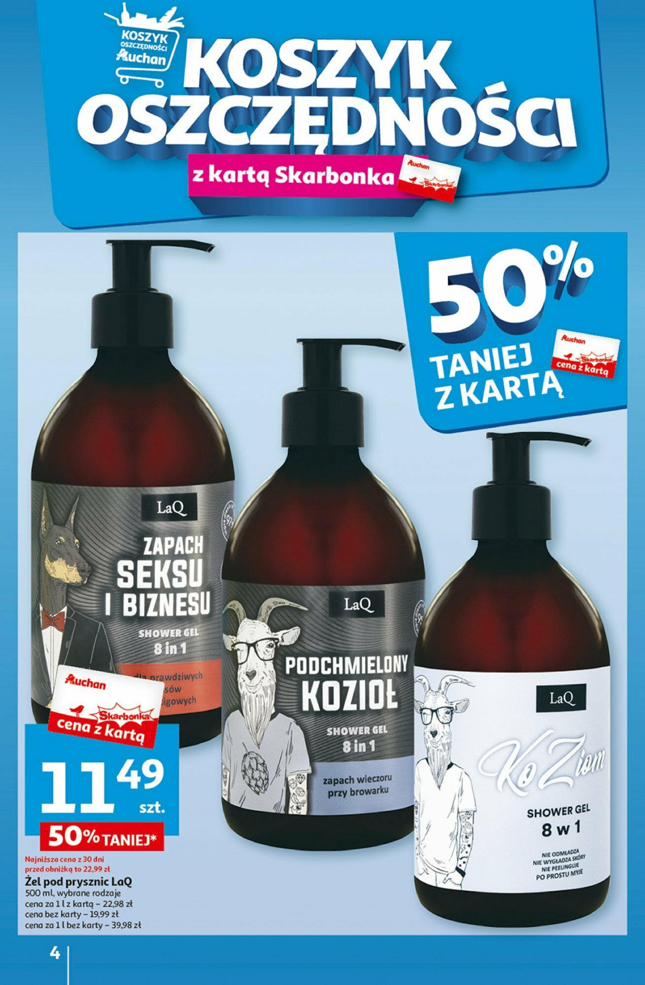 Auchan Coś dla niej i dla niego! Hipermarket Gazetka ważna od 07.03.2024 do 13.03.2024 strona 4