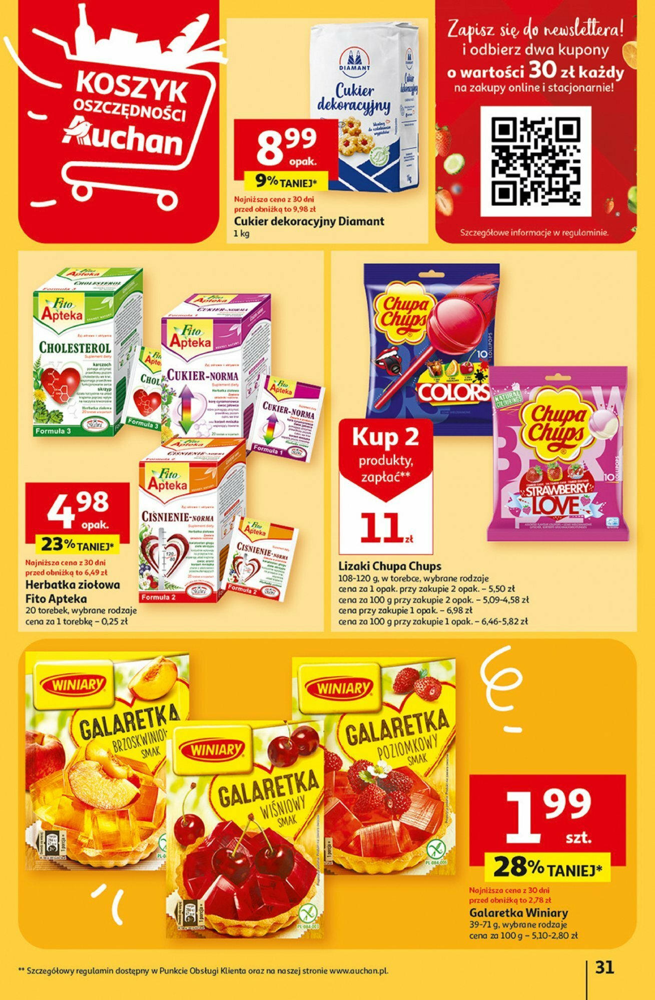 Auchan Coś dla niej i dla niego! Hipermarket Gazetka ważna od 07.03.2024 do 13.03.2024 strona 33