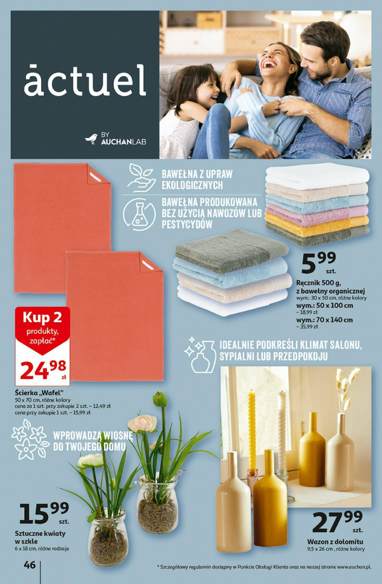 Auchan Coś dla niej i dla niego! Hipermarket Gazetka ważna od 07.03.2024 do 13.03.2024 strona 46