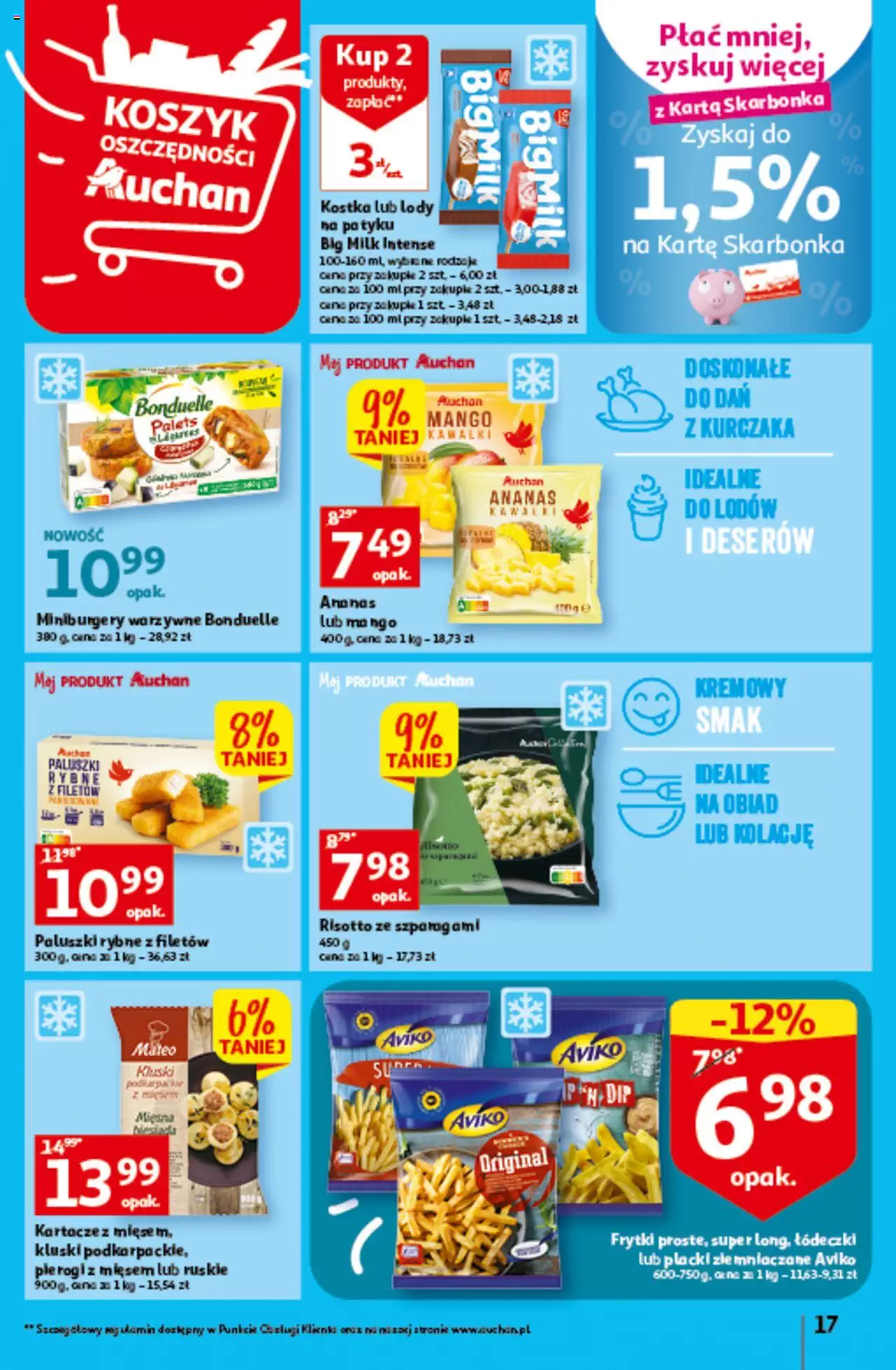Auchan Czas na wypoczynek Hipermarket Gazetka ważna od 09.06.2023 do 14.06.2023 strona 17