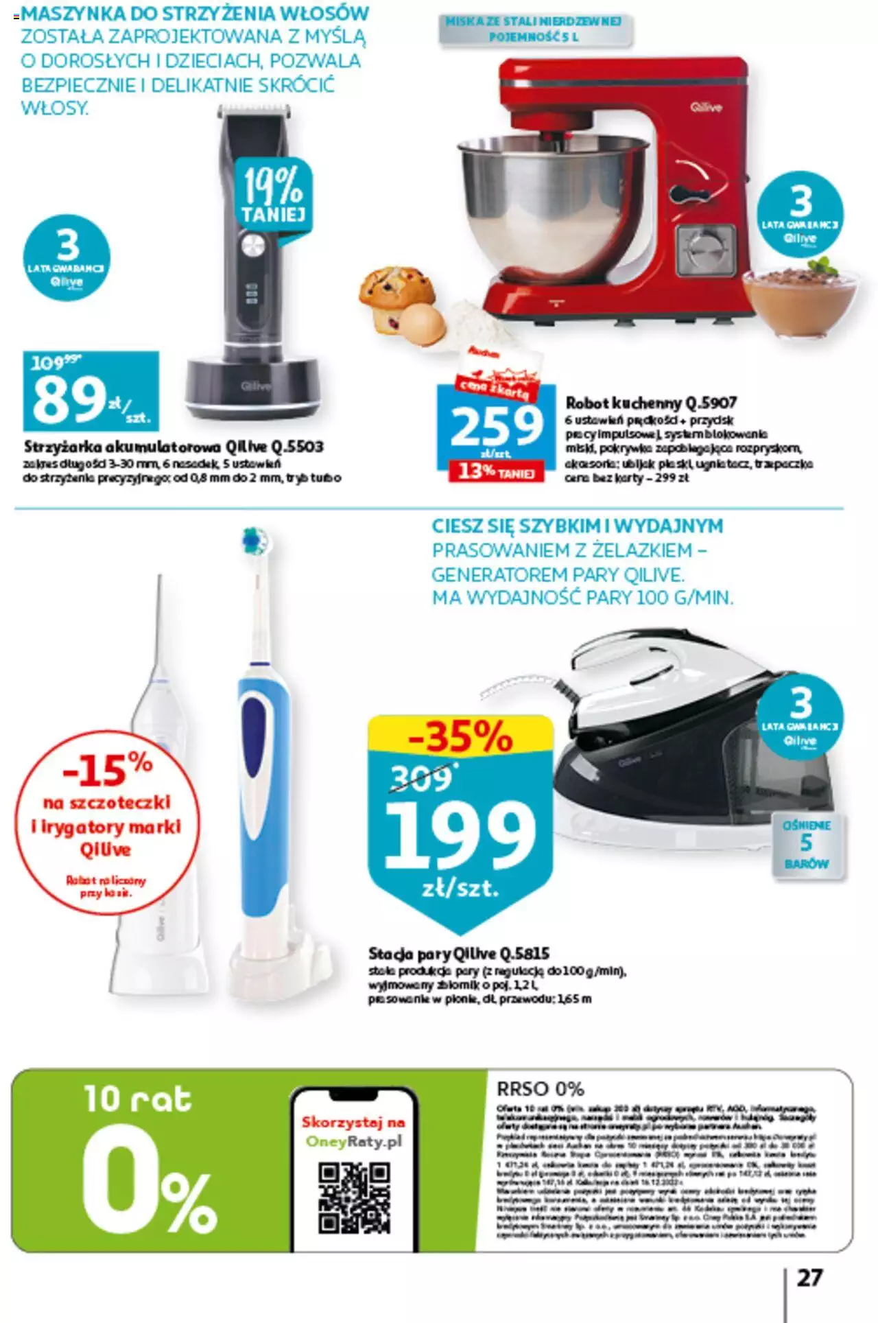 Auchan Czas na wypoczynek Hipermarket Gazetka ważna od 09.06.2023 do 14.06.2023 strona 27